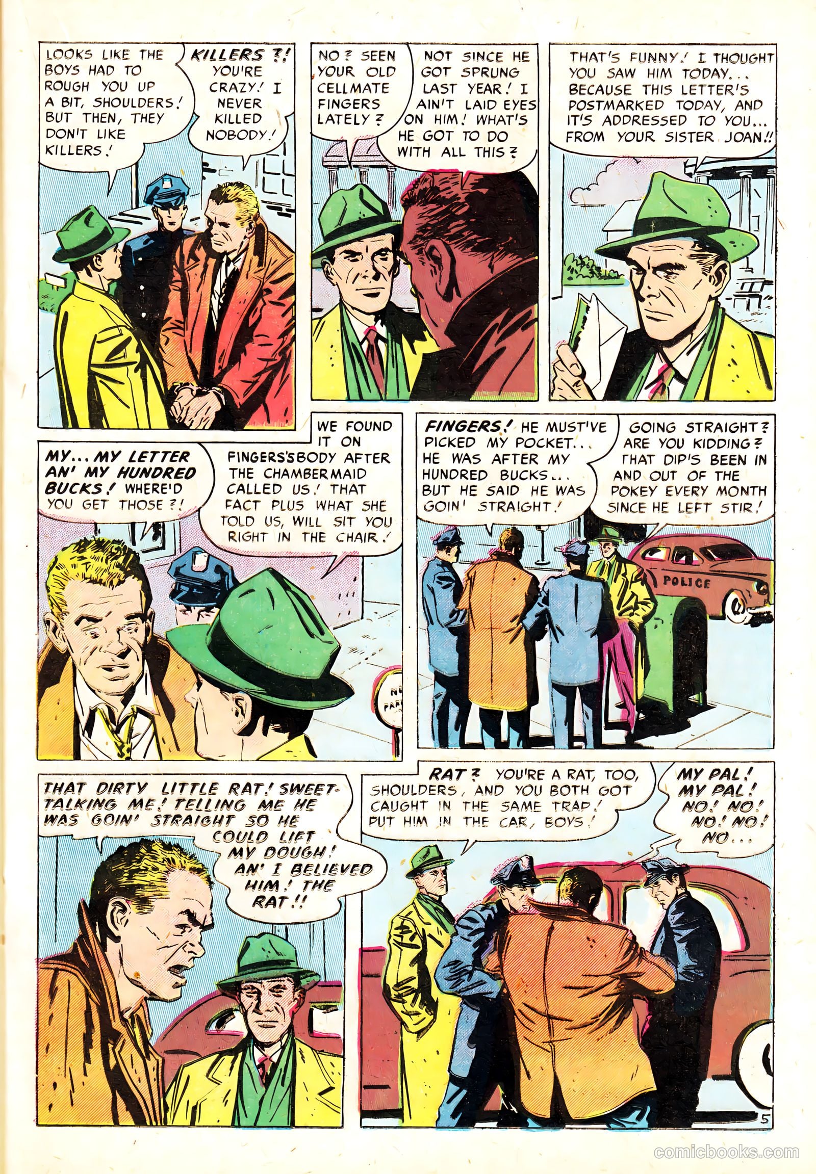 Crime Detective Comics #8 (1951) — page 23 of 52