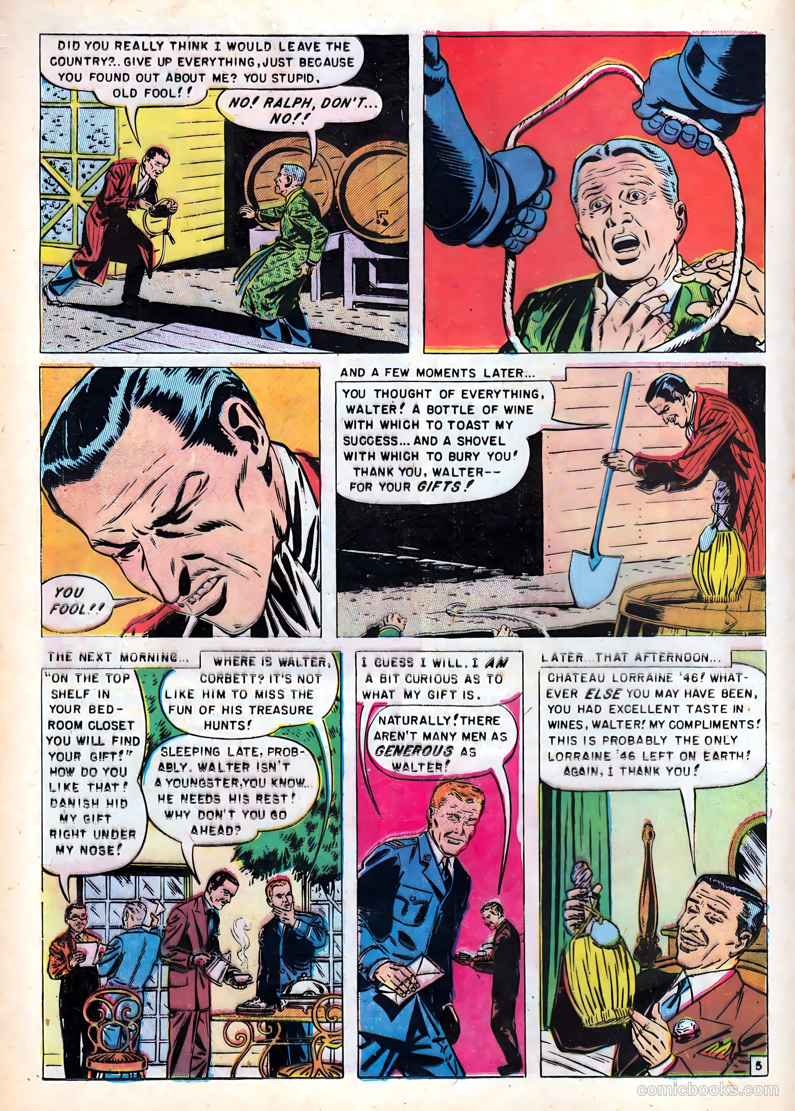 Crime Detective Comics #8 (1951) — page 30 of 52