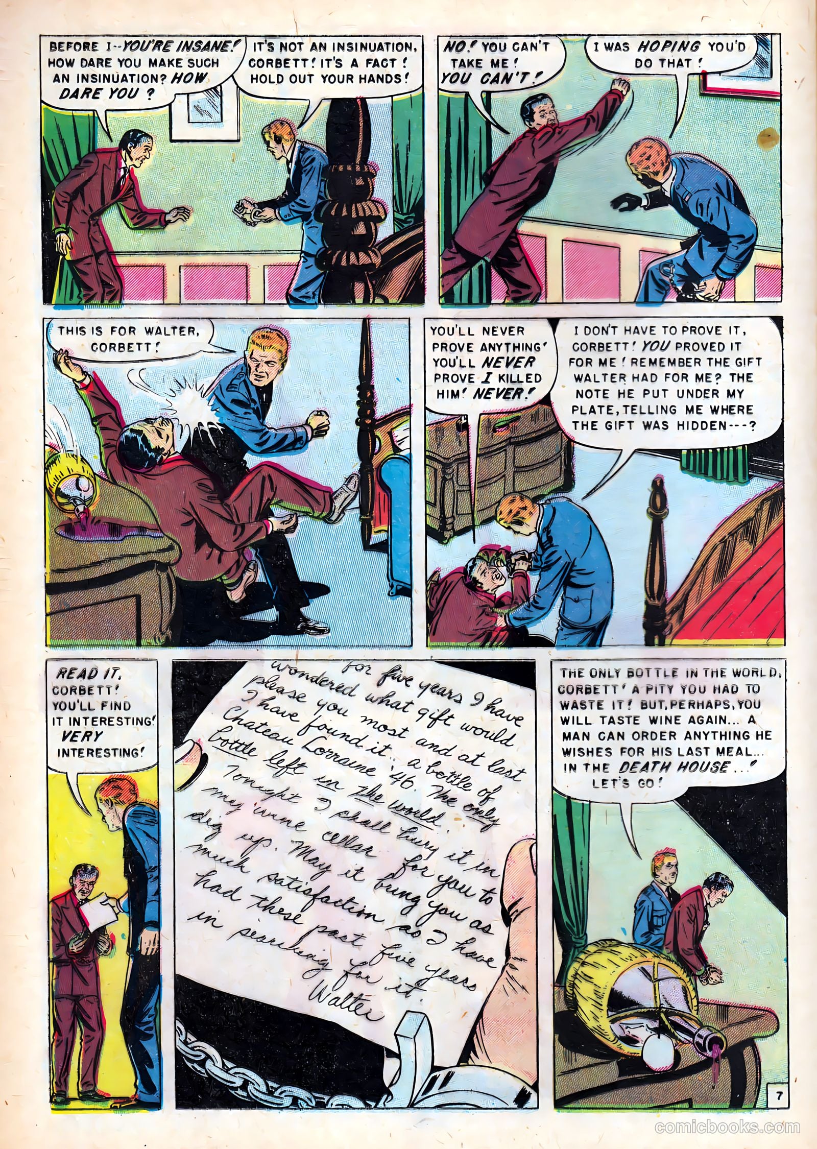 Crime Detective Comics #8 (1951) — page 32 of 52