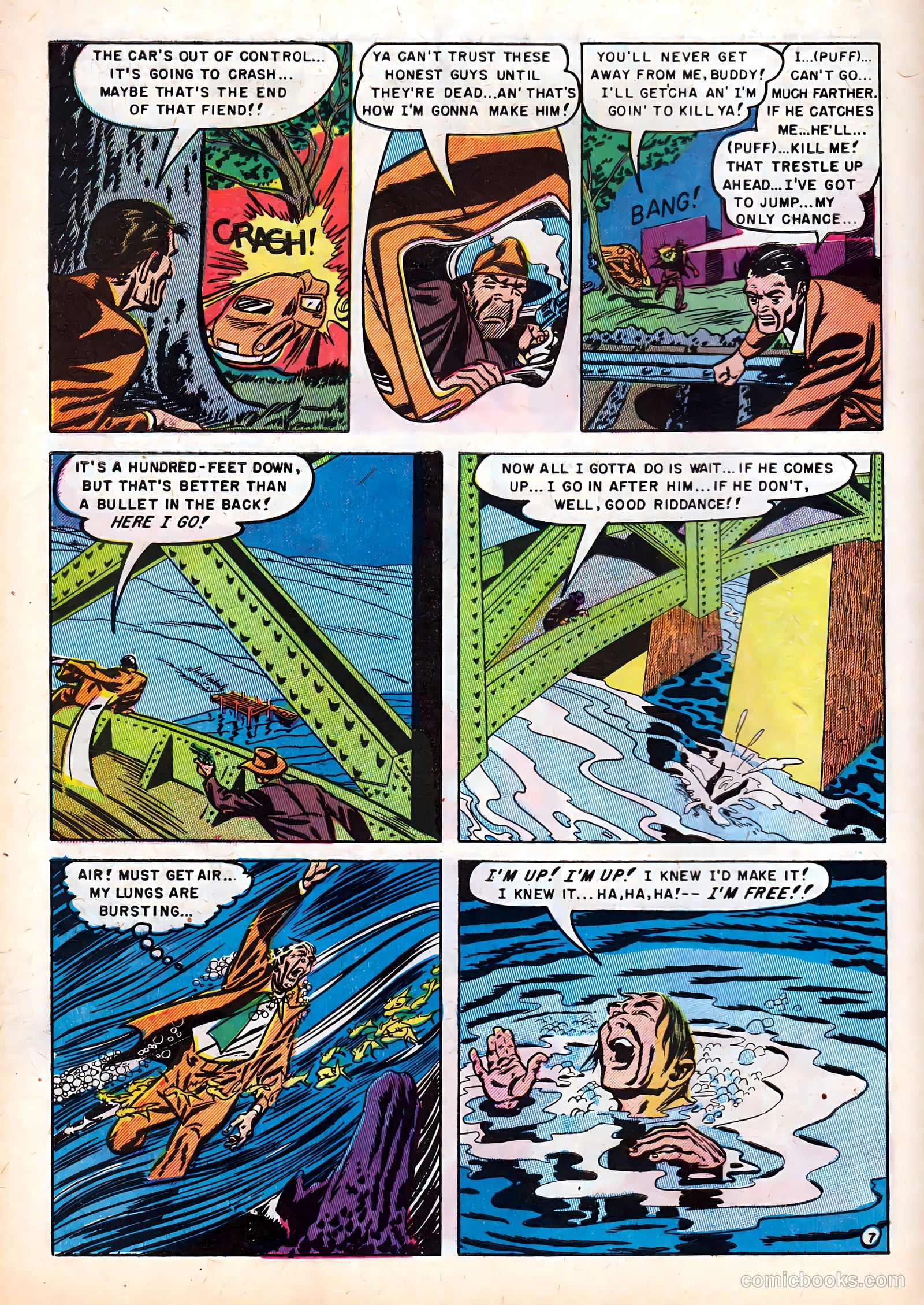 Crime Detective Comics #8 (1951) — page 40 of 52