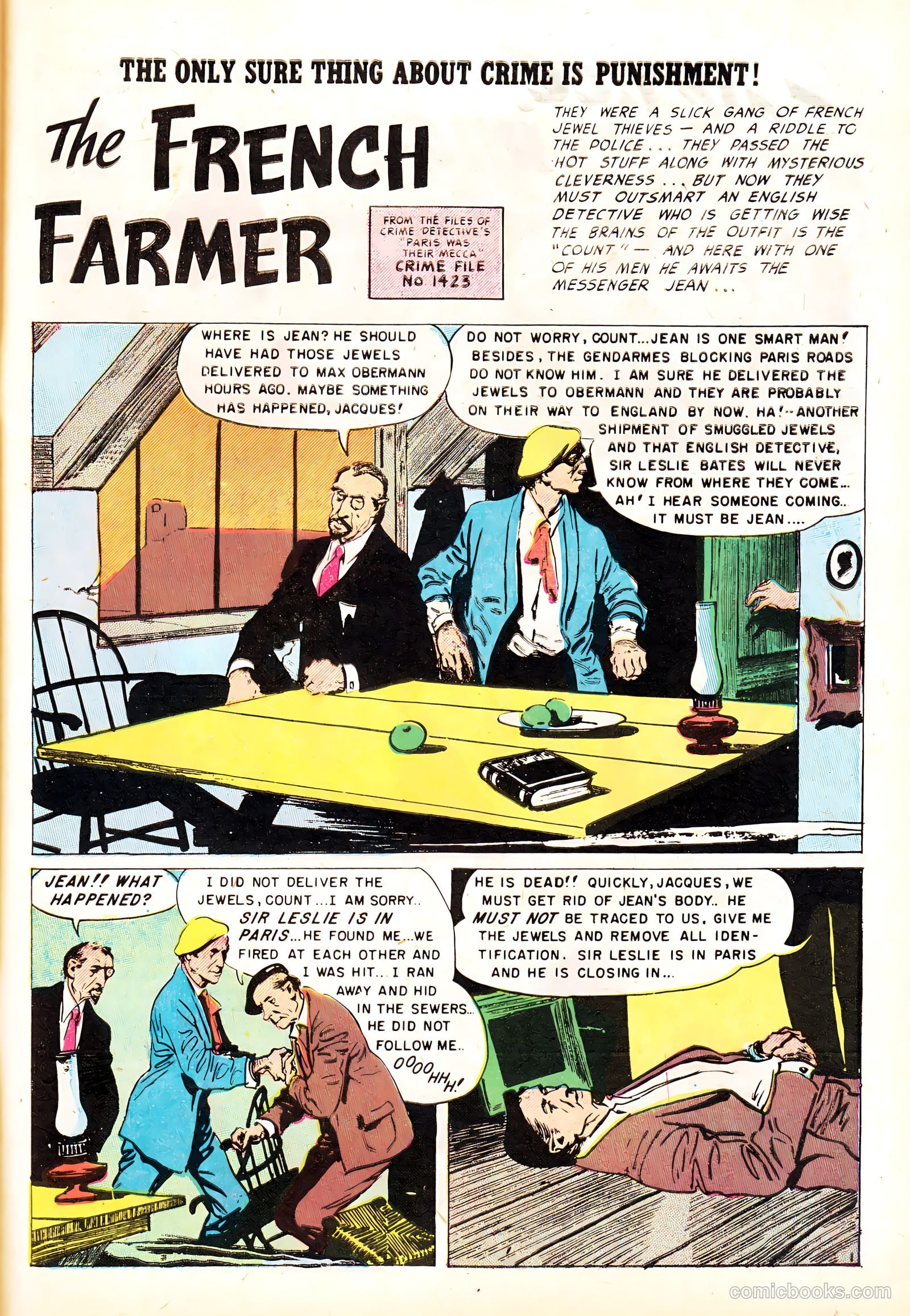 Crime Detective Comics #8 (1951) — page 43 of 52