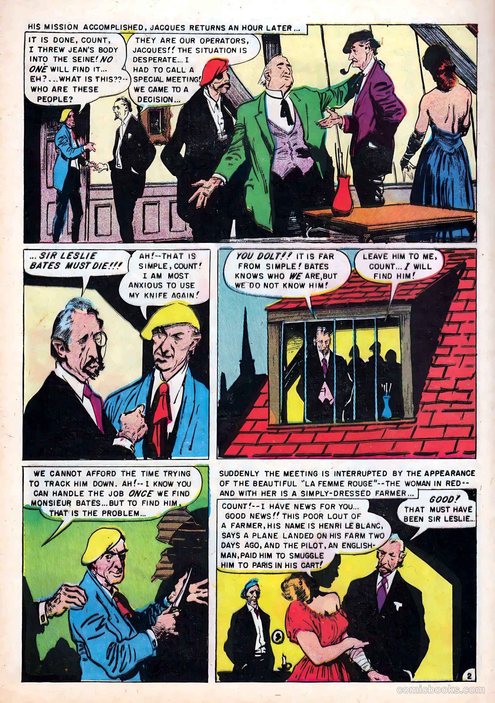 Crime Detective Comics #8 (1951) — page 44 of 52