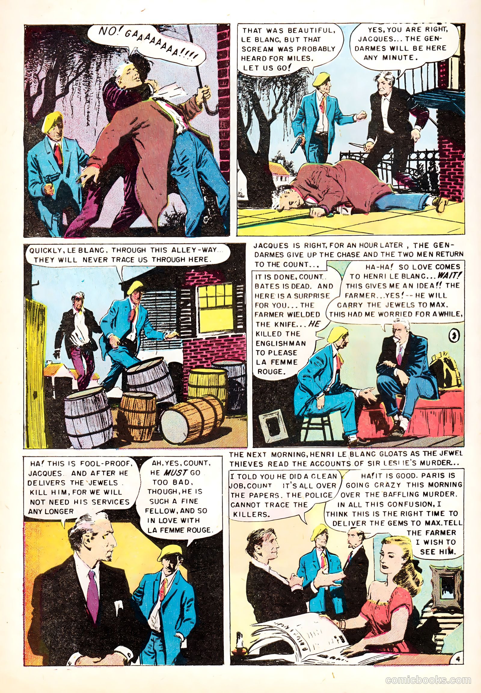 Crime Detective Comics #8 (1951) — page 46 of 52