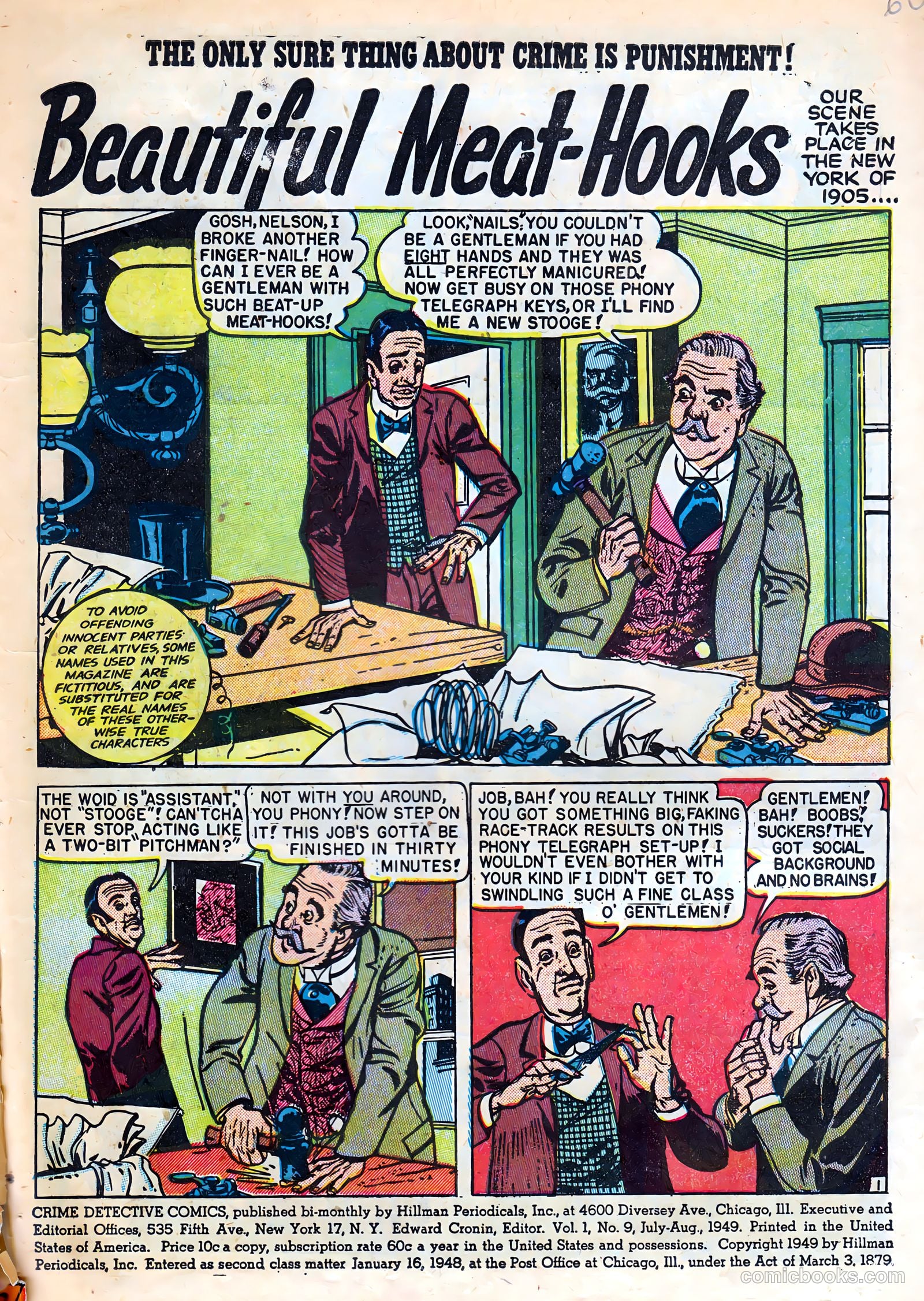 Crime Detective Comics #9 (1951) — page 4 of 53