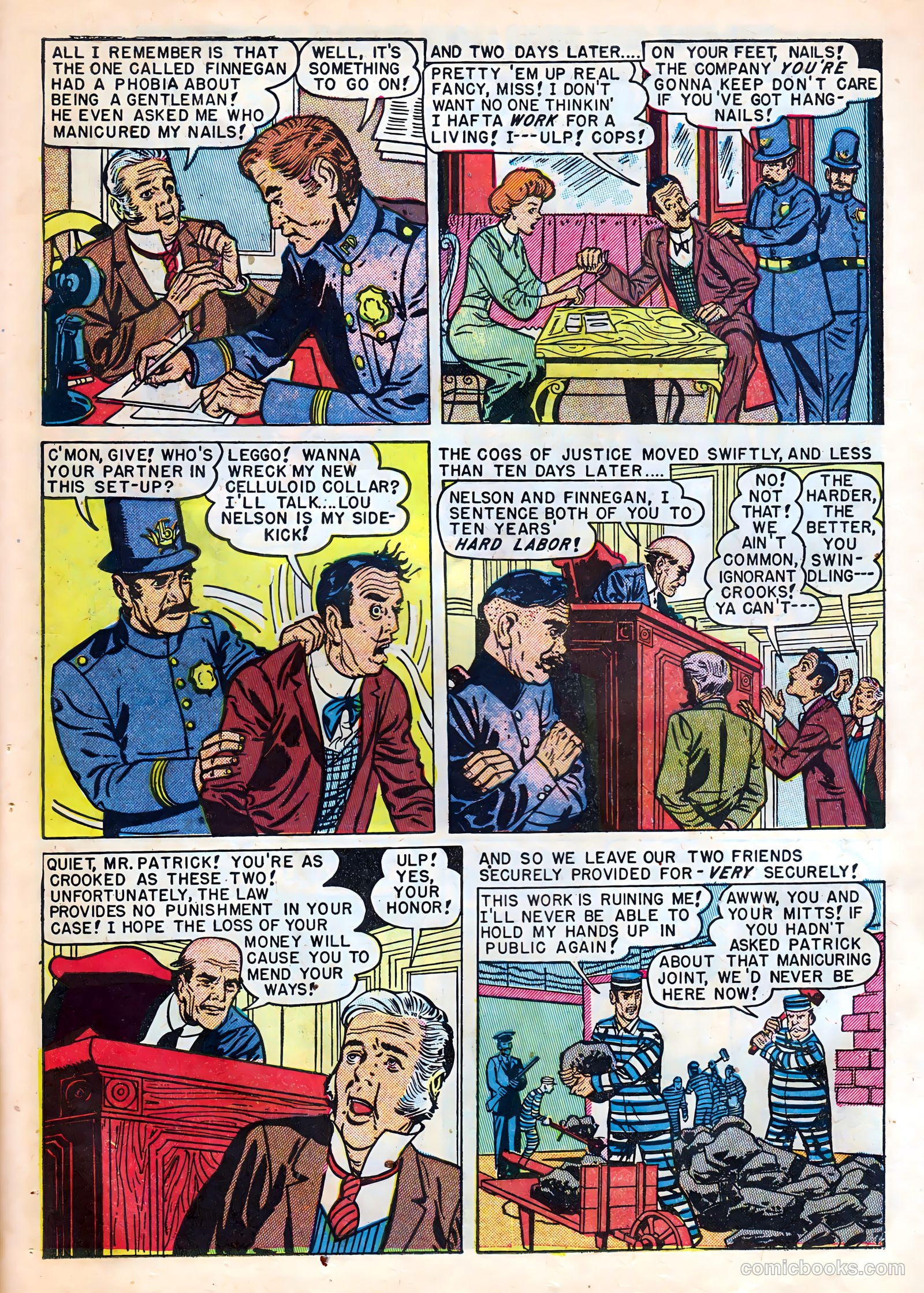 Crime Detective Comics #9 (1951) — page 10 of 53
