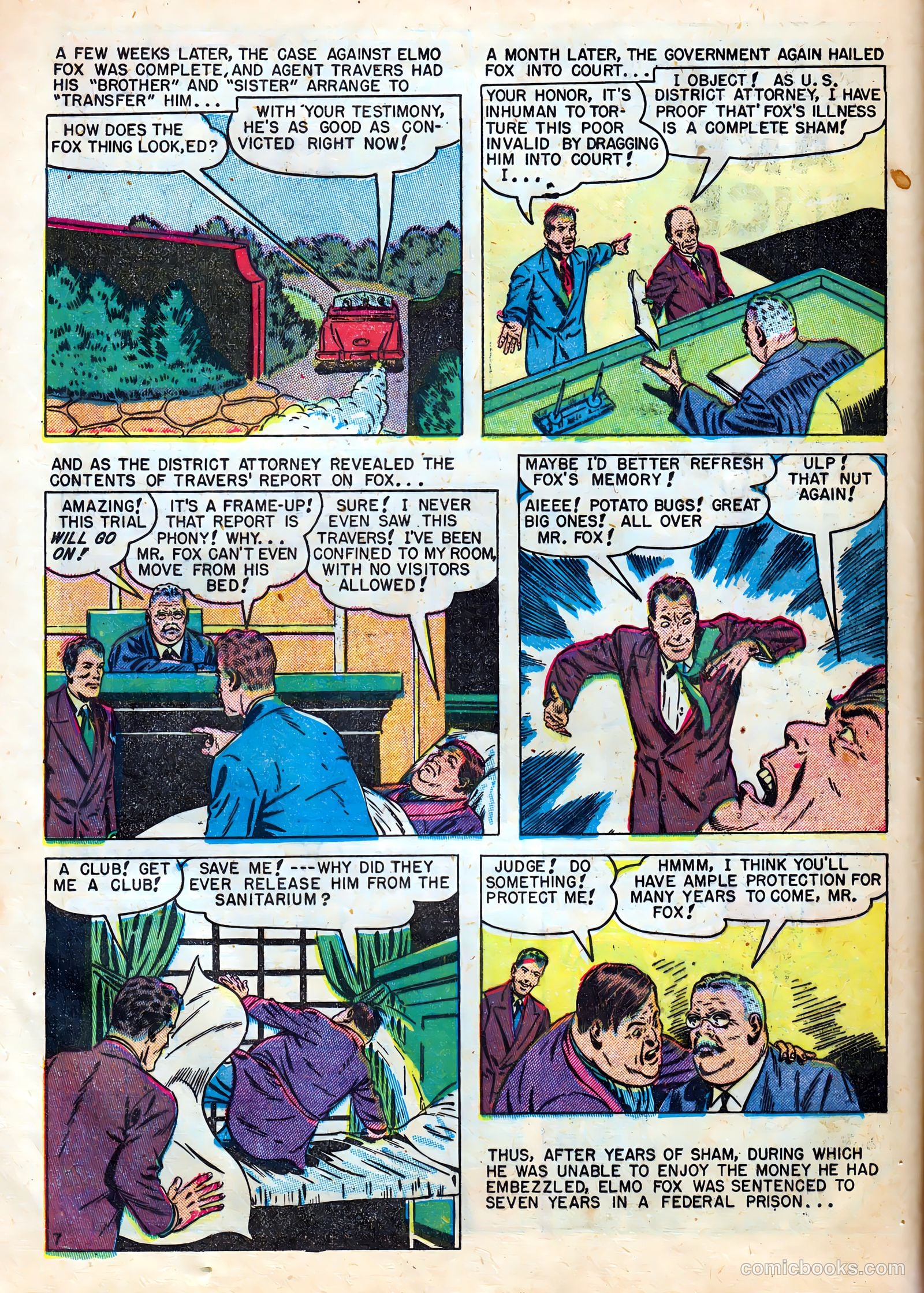 Crime Detective Comics #9 (1951) — page 17 of 53