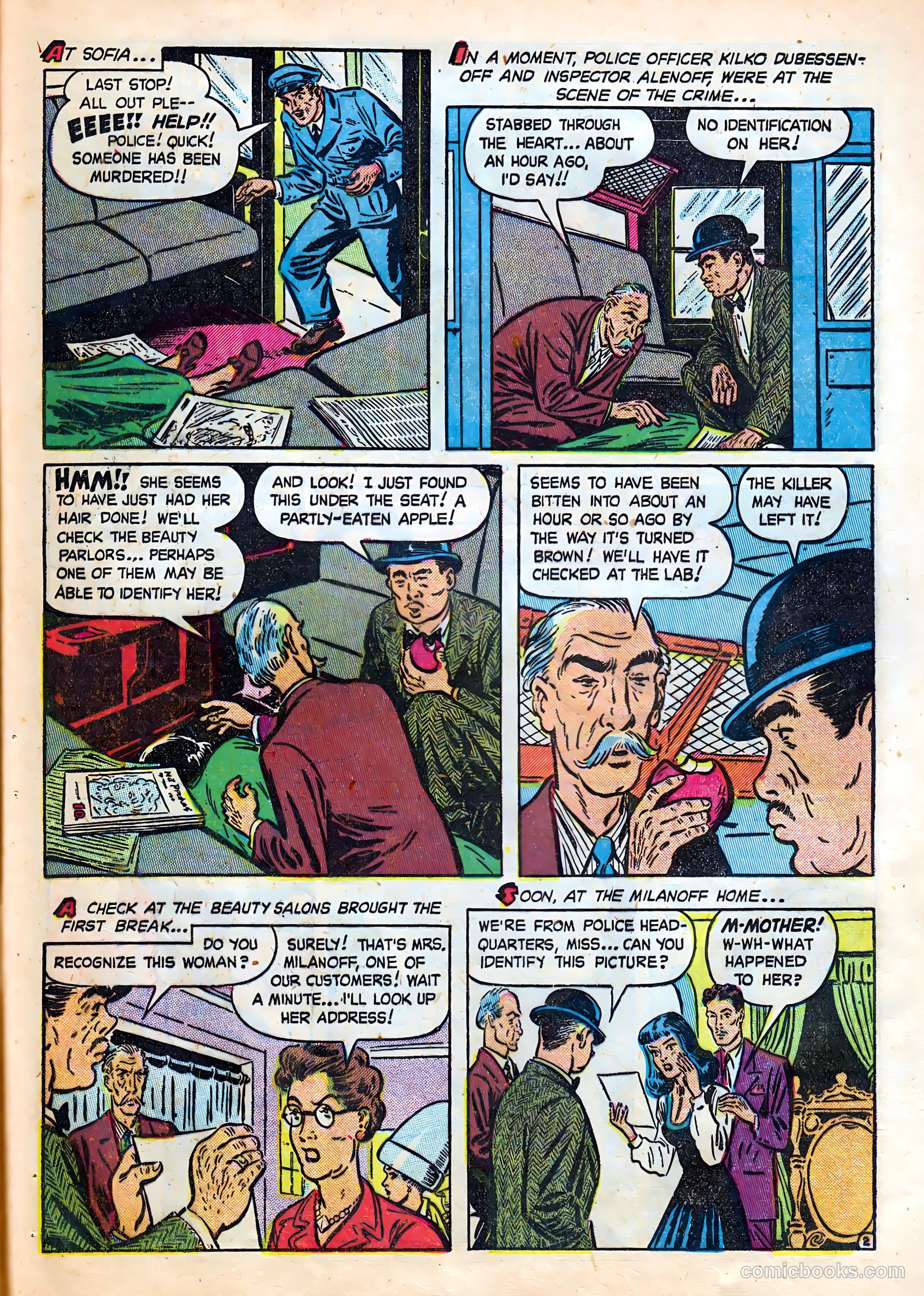 Crime Detective Comics #9 (1951) — page 20 of 53