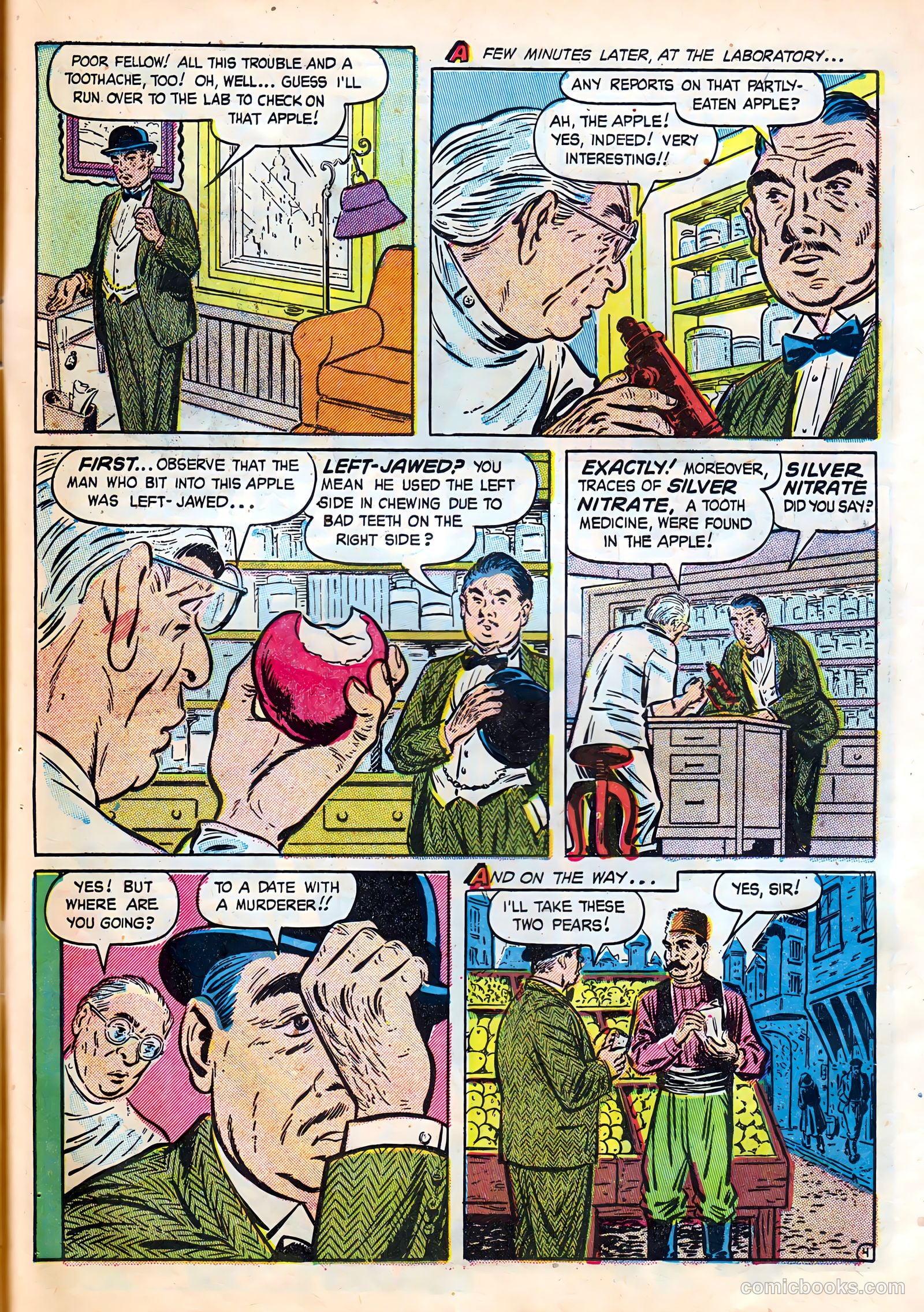 Crime Detective Comics #9 (1951) — page 22 of 53