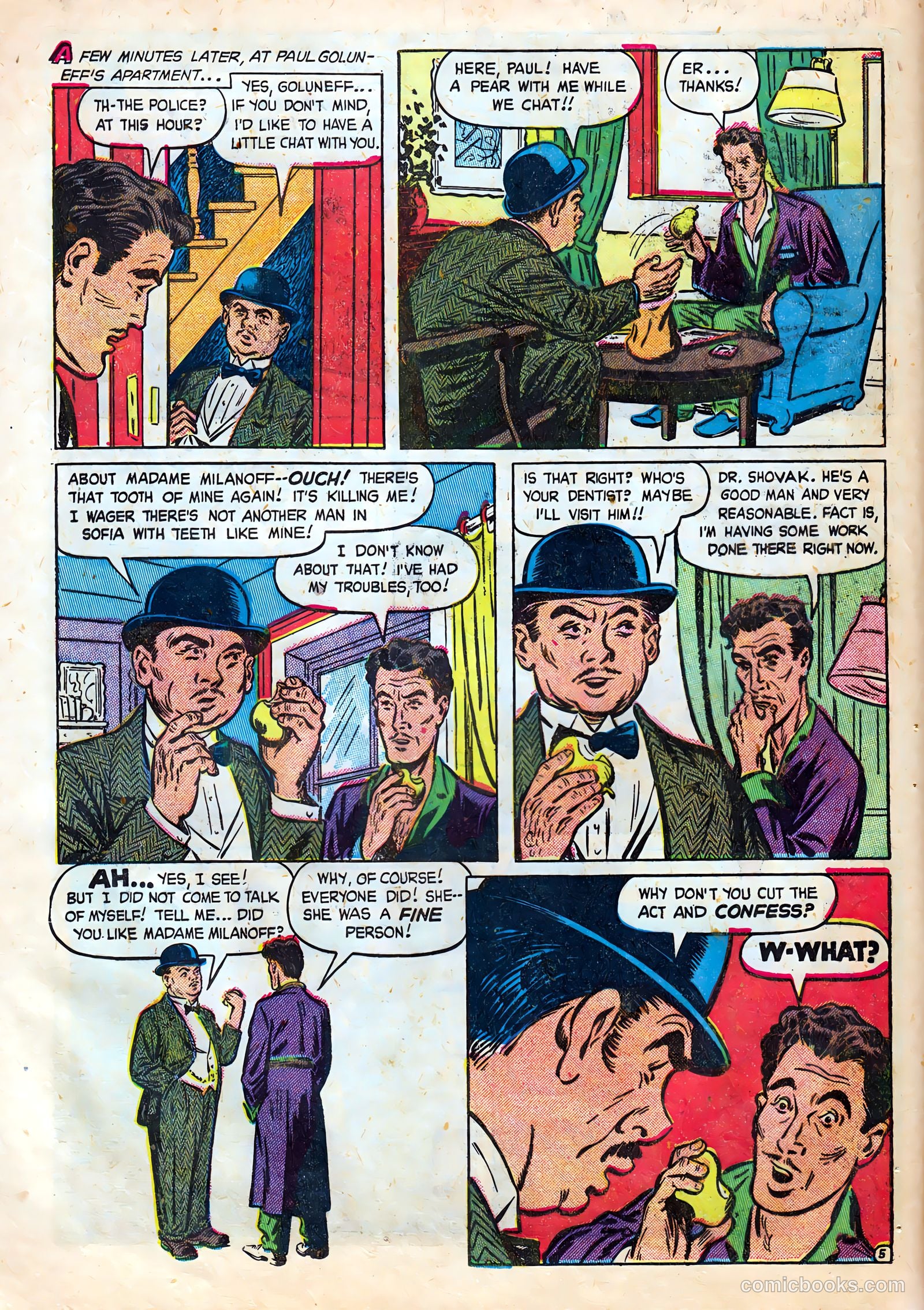 Crime Detective Comics #9 (1951) — page 23 of 53