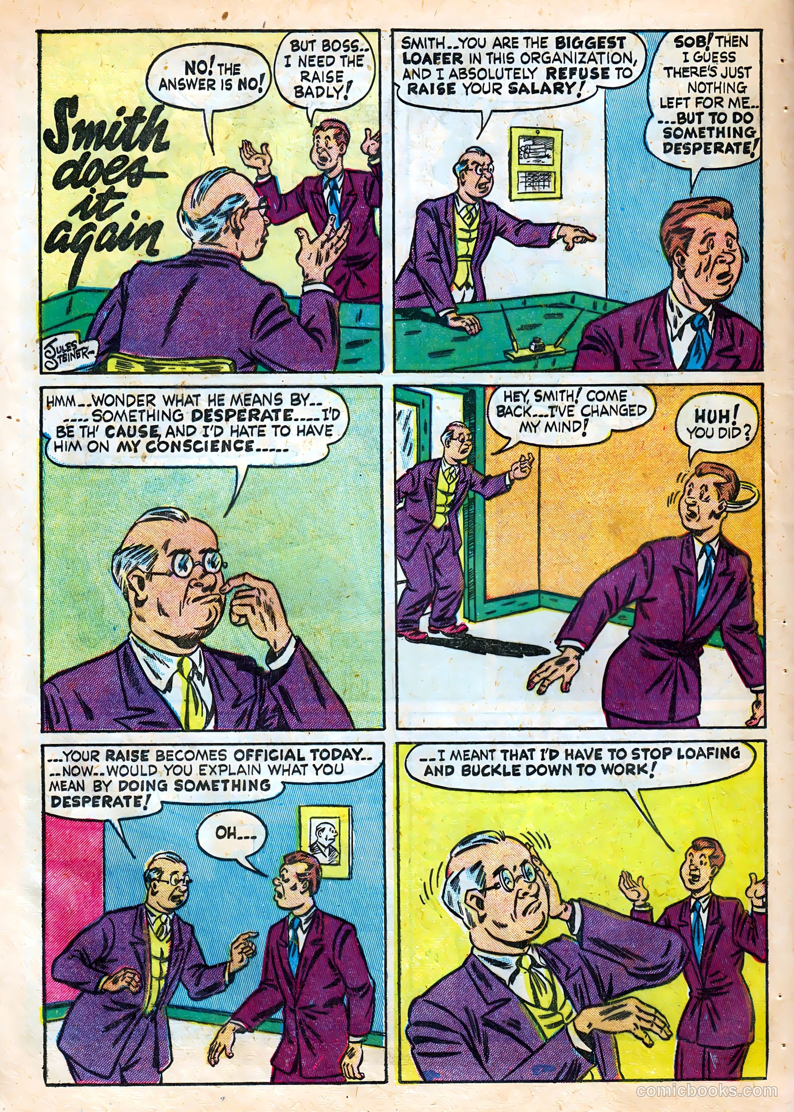 Crime Detective Comics #9 (1951) — page 35 of 53