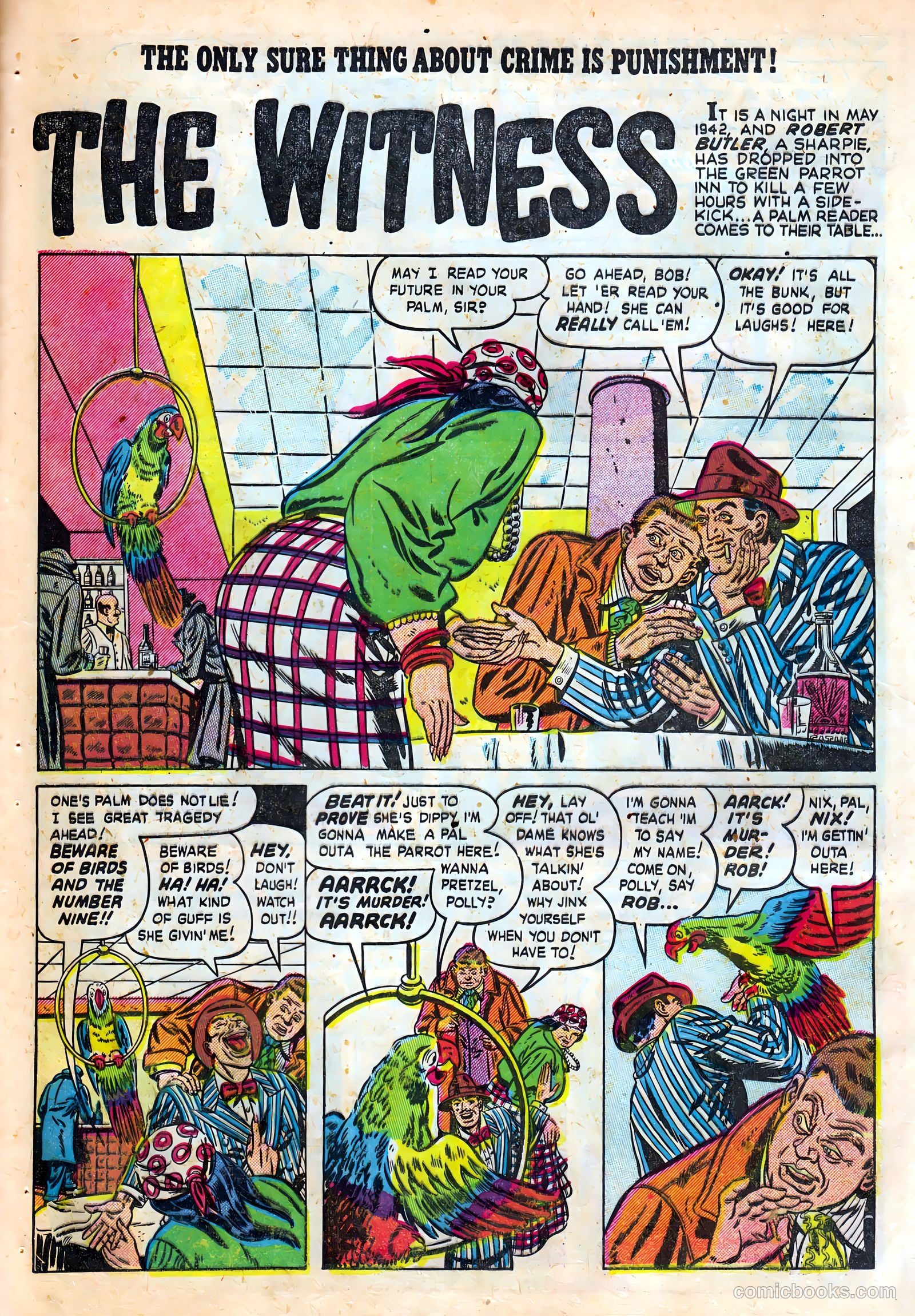 Crime Detective Comics #9 (1951) — page 36 of 53