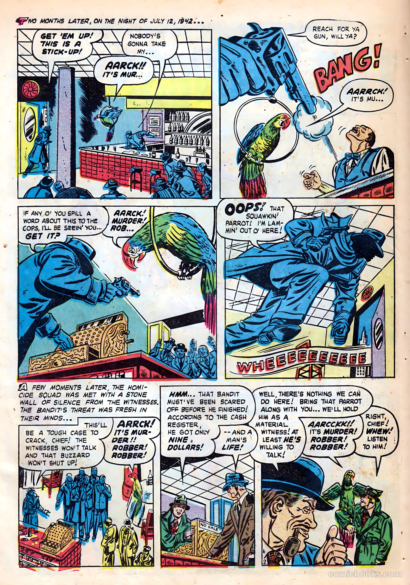 Crime Detective Comics #9 (1951) — page 37 of 53