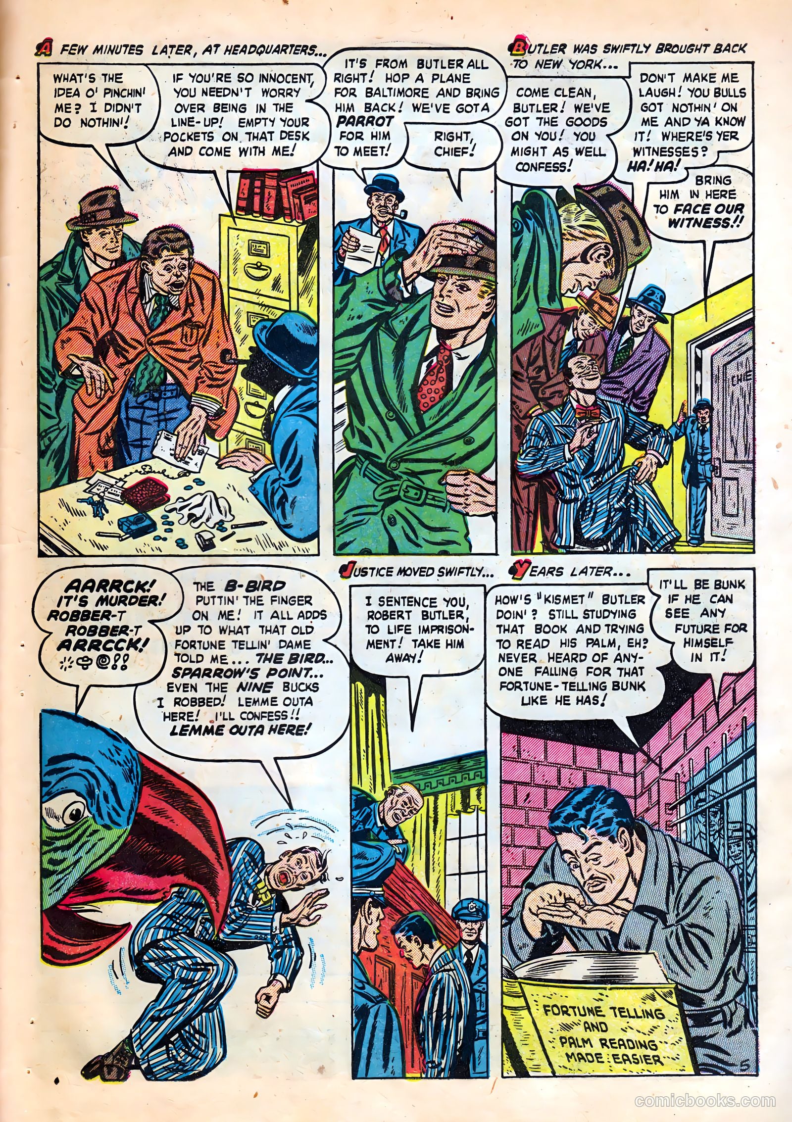 Crime Detective Comics #9 (1951) — page 40 of 53