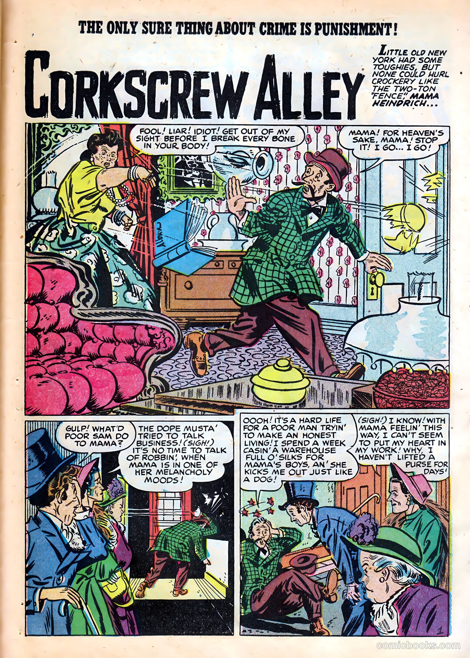 Crime Detective Comics #9 (1951) — page 42 of 53