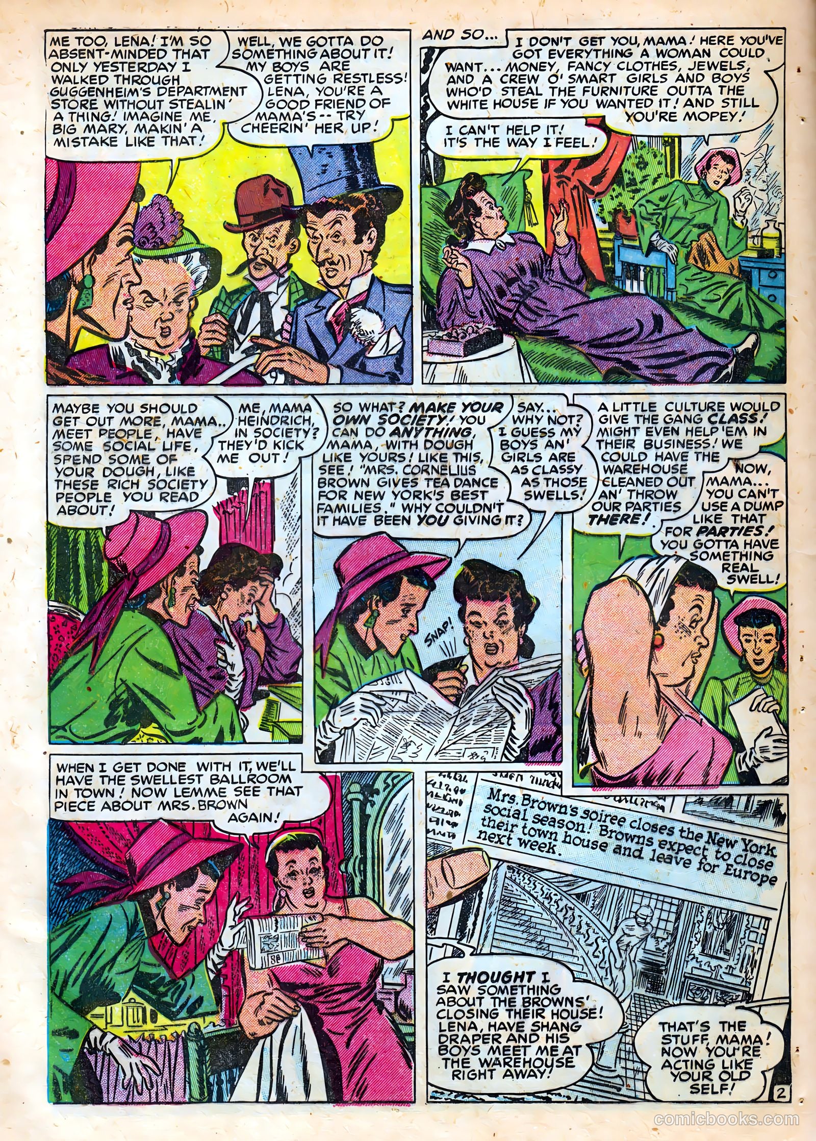 Crime Detective Comics #9 (1951) — page 43 of 53