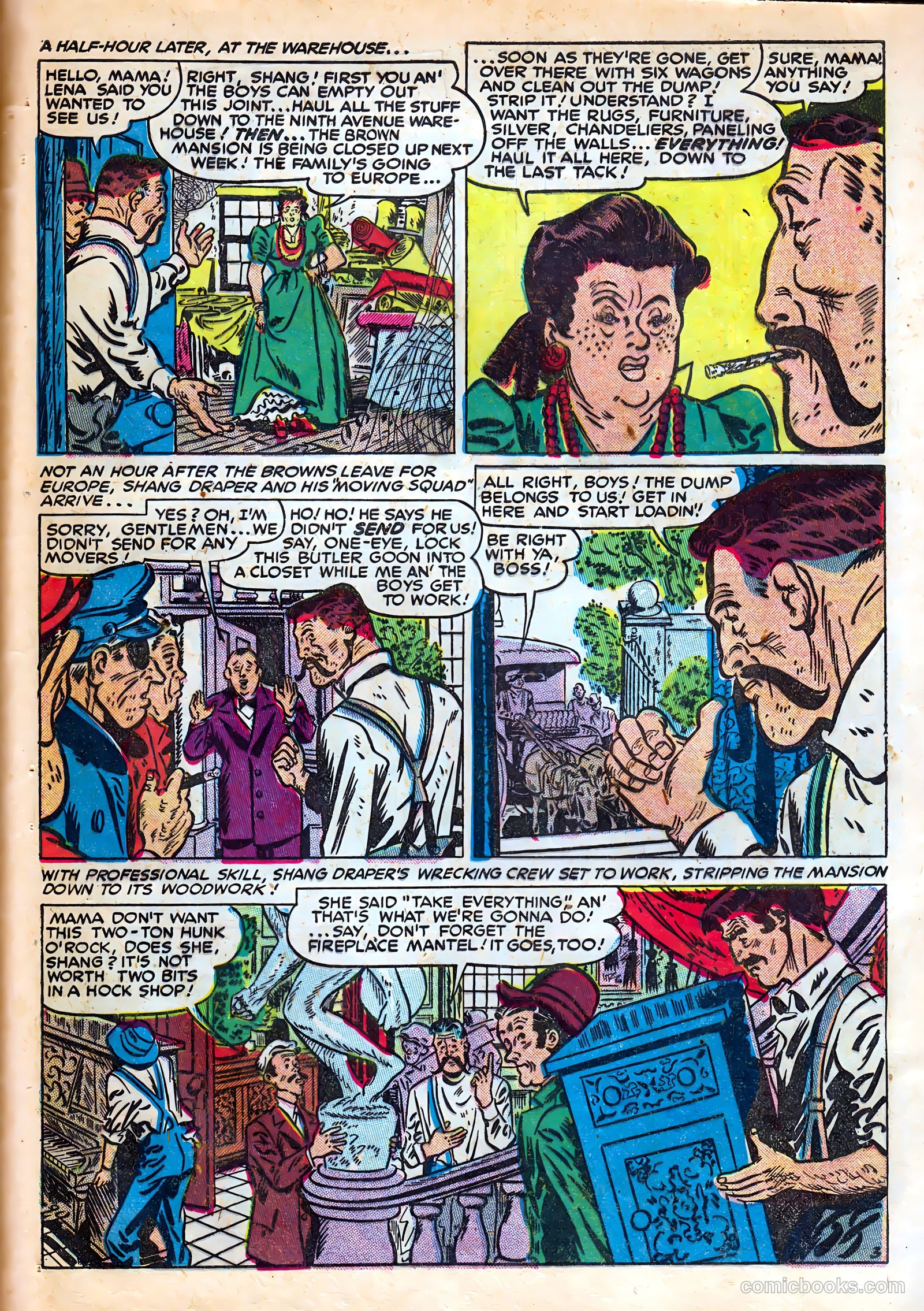 Crime Detective Comics #9 (1951) — page 44 of 53