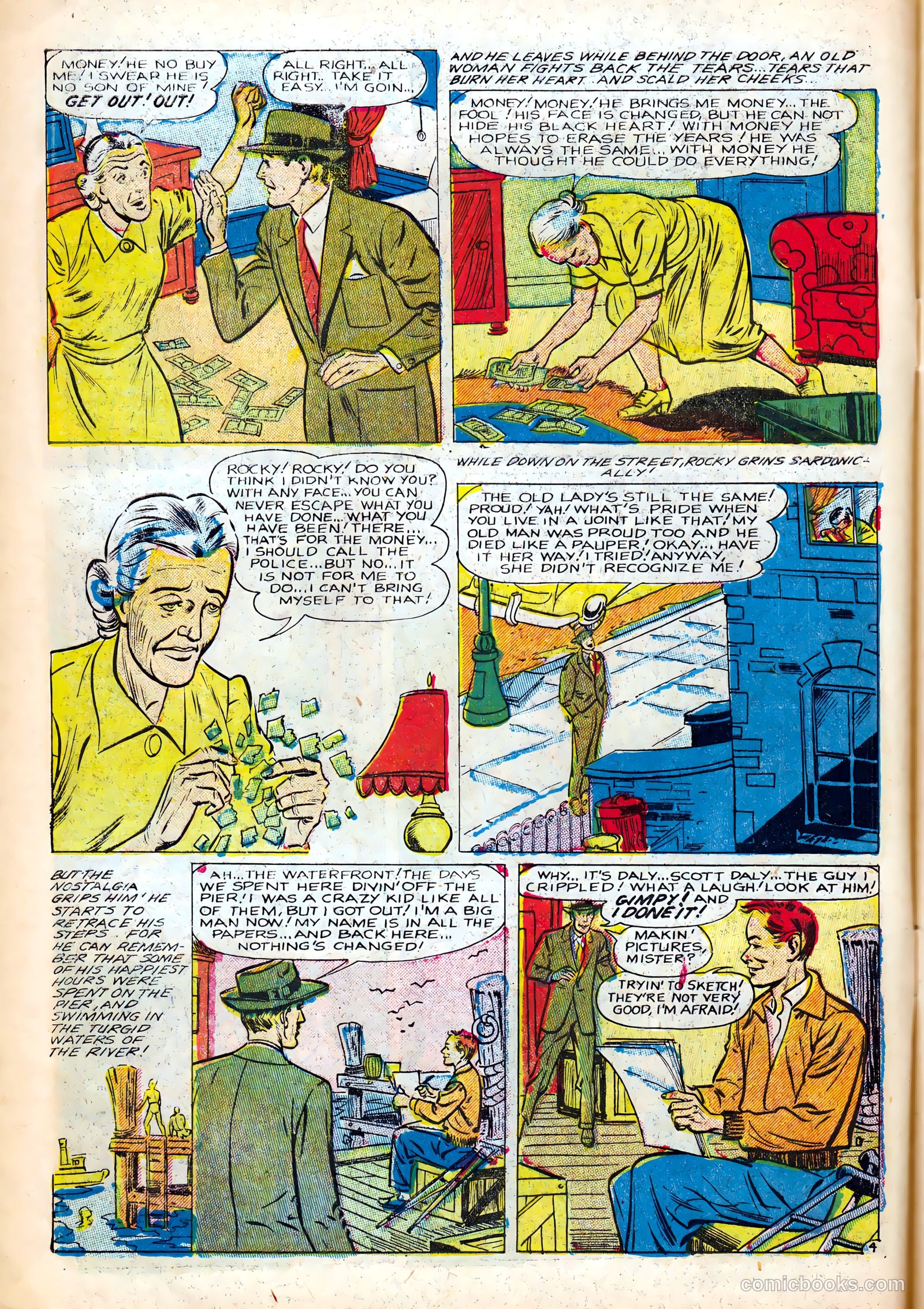 Crime Detector #1 (1954) — page 6 of 36