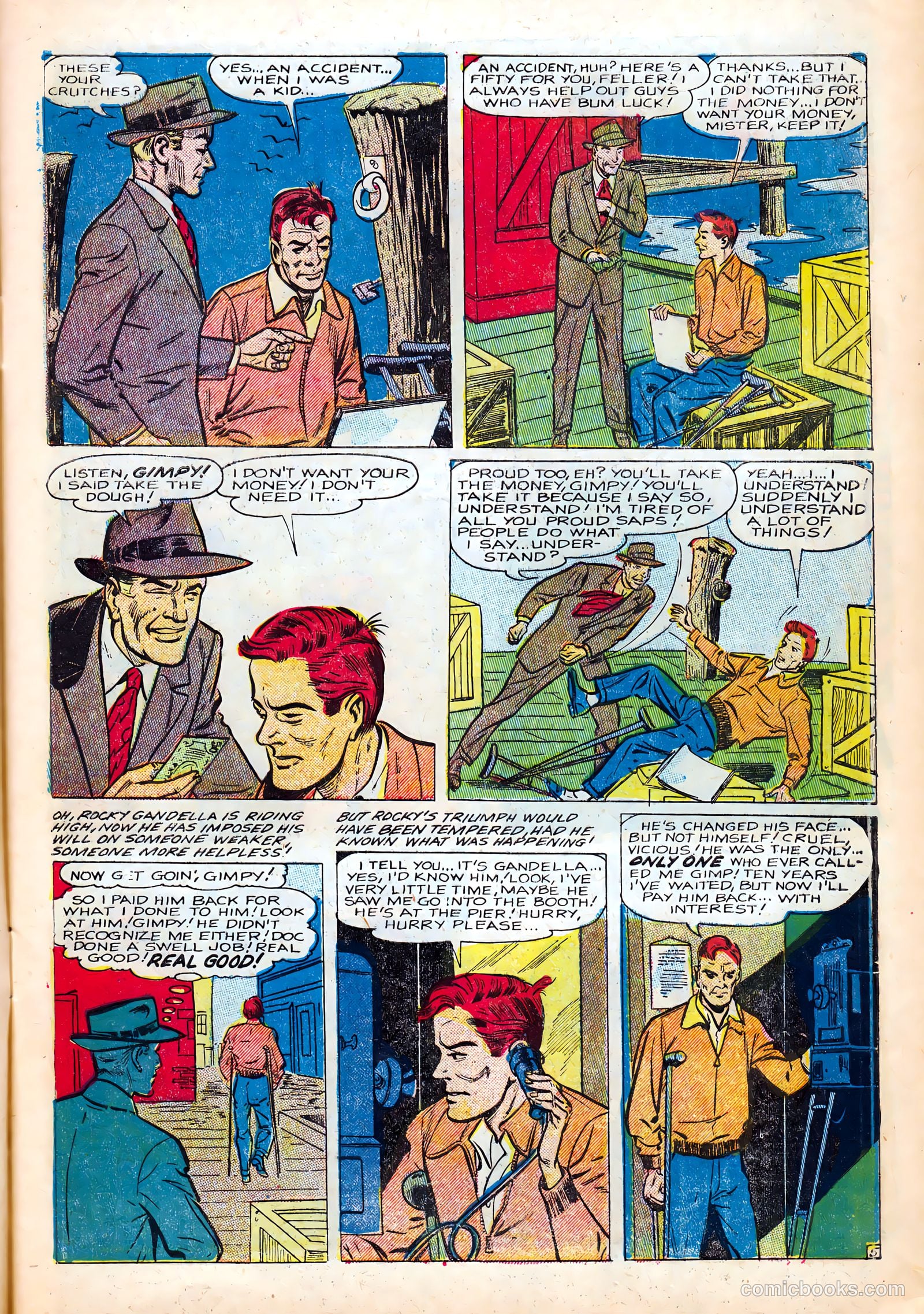 Crime Detector #1 (1954) — page 7 of 36