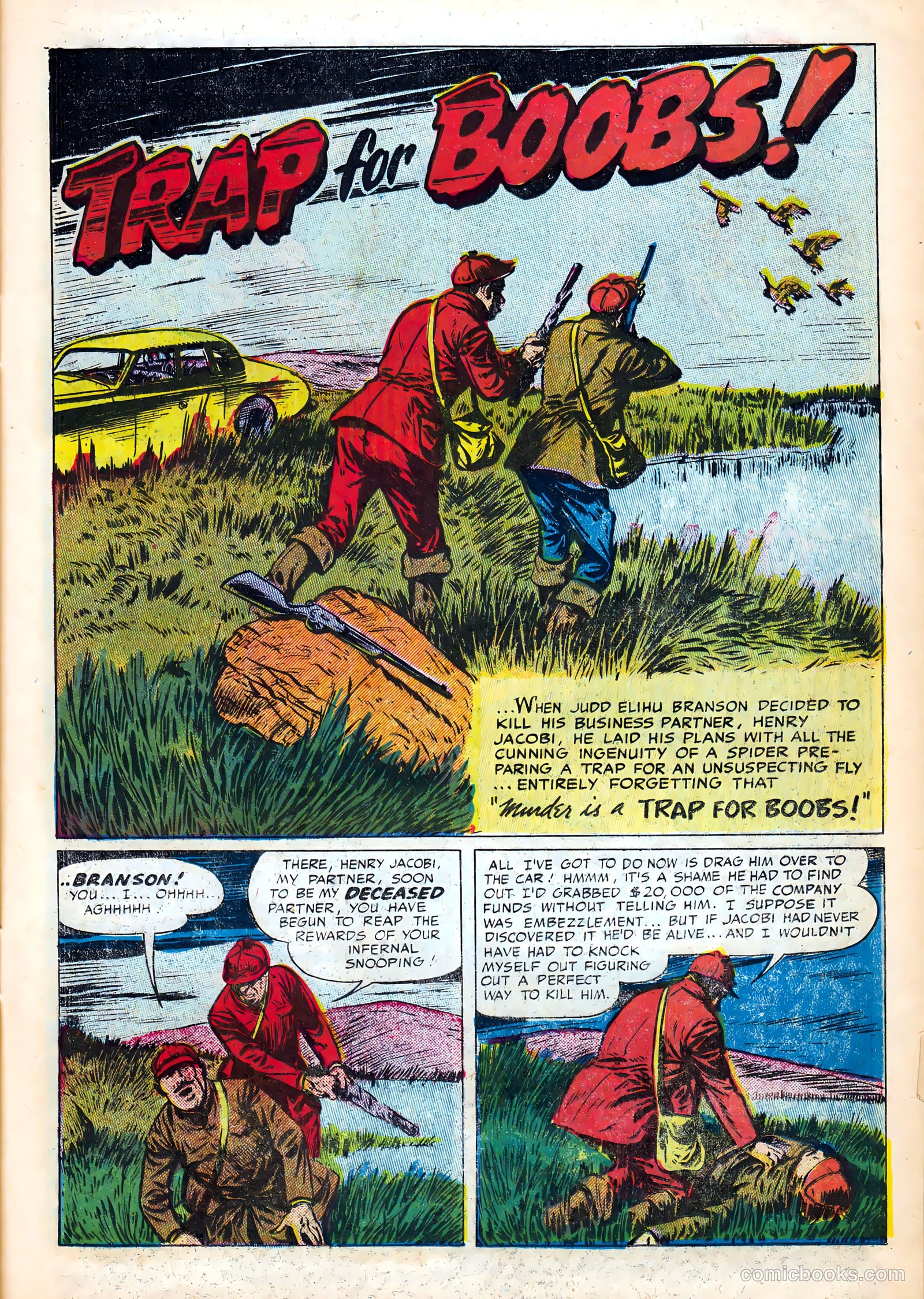 Crime Detector #1 (1954) — page 11 of 36