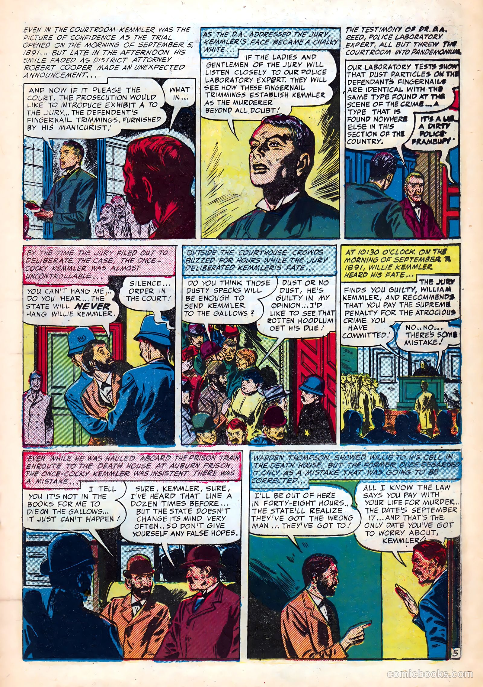 Crime Detector #1 (1954) — page 19 of 36