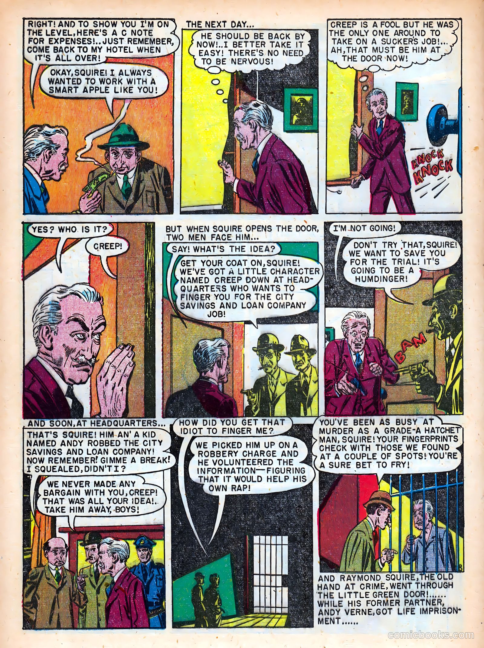 Crime Detector #2 (1954) — page 10 of 52