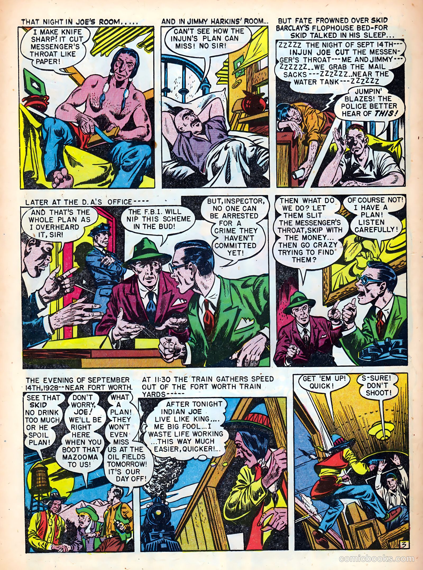 Crime Detector #2 (1954) — page 36 of 52