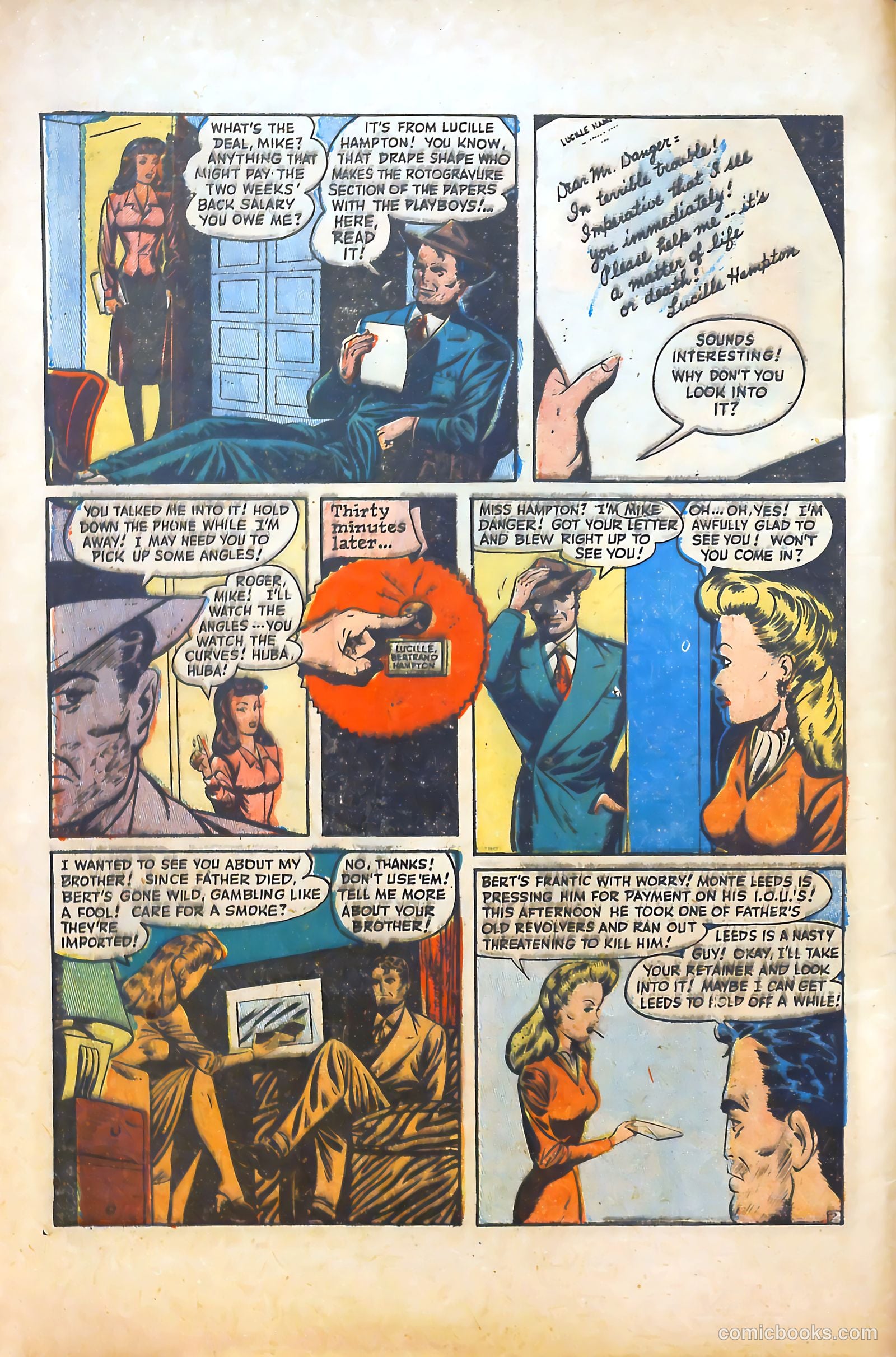 Crime Detector #3 (1954) — page 4 of 36