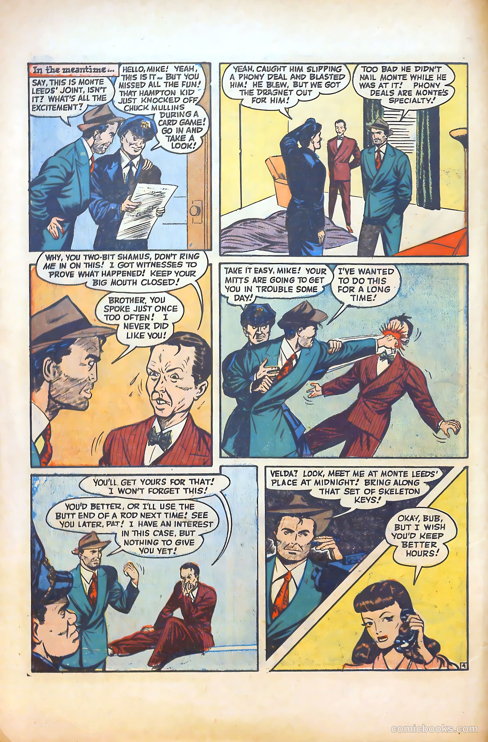 Crime Detector #3 (1954) — page 6 of 36