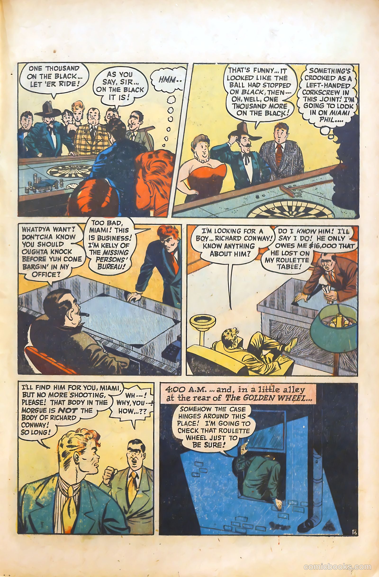 Crime Detector #3 (1954) — page 19 of 36