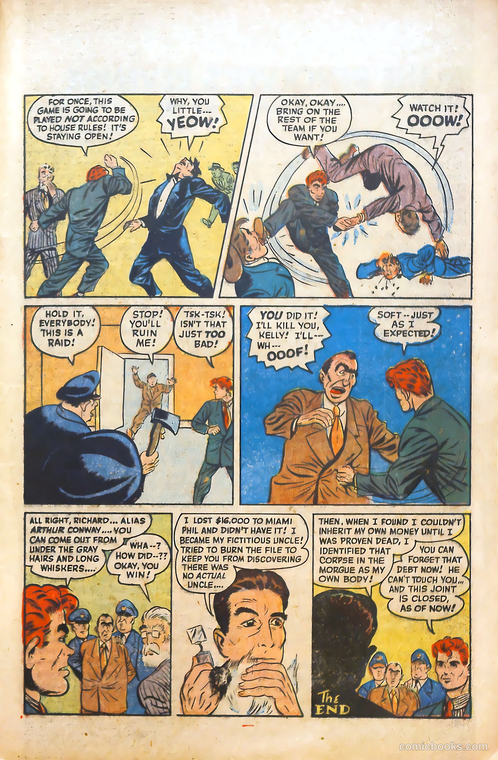 Crime Detector #3 (1954) — page 21 of 36