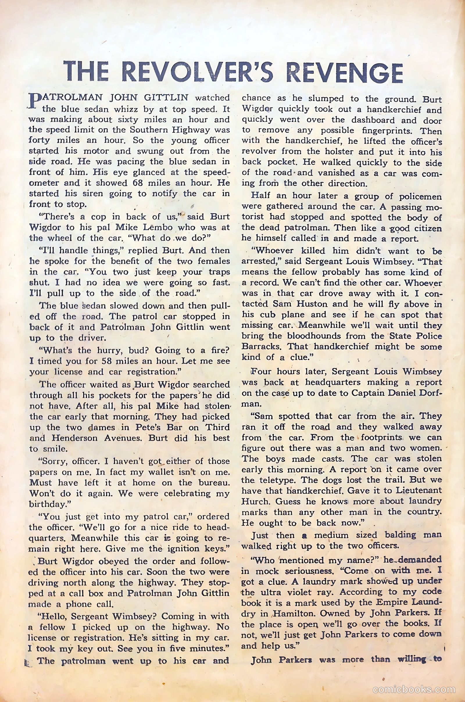 Crime Detector #3 (1954) — page 22 of 36