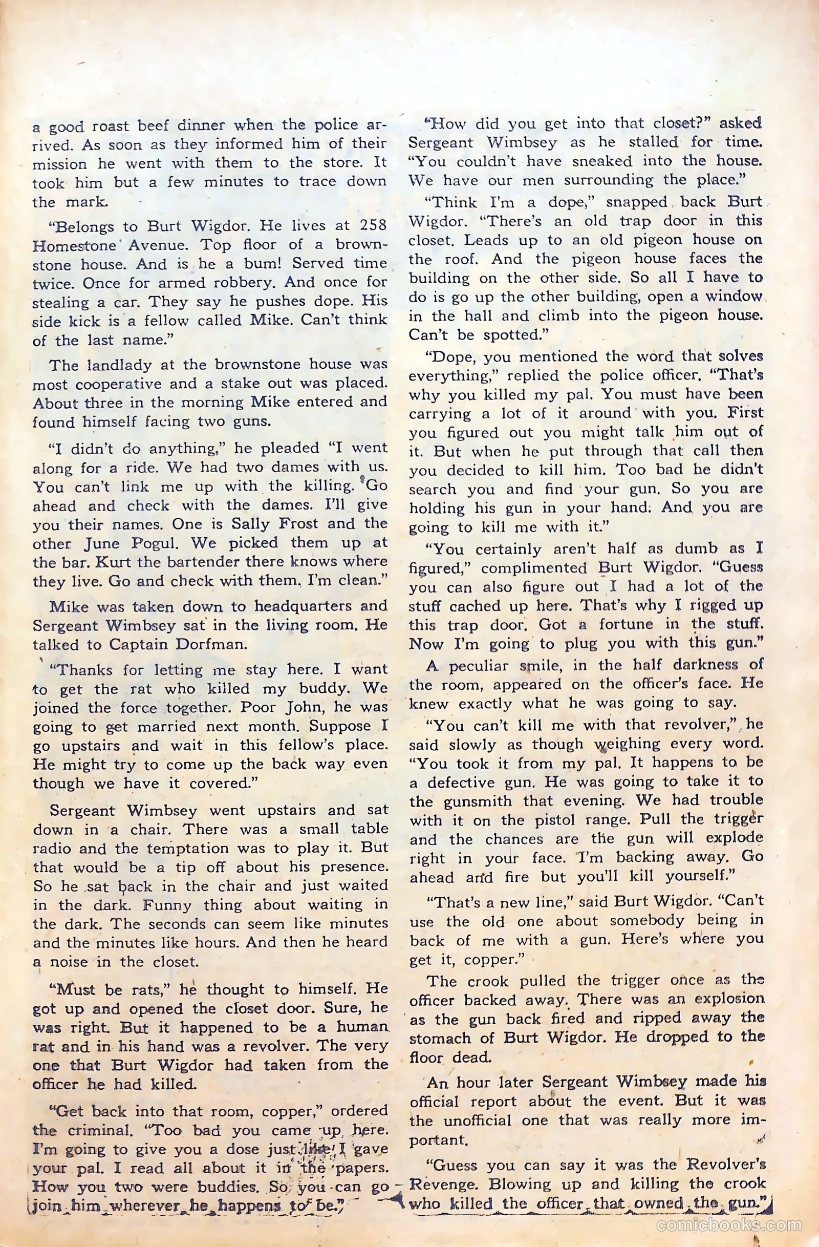 Crime Detector #3 (1954) — page 23 of 36
