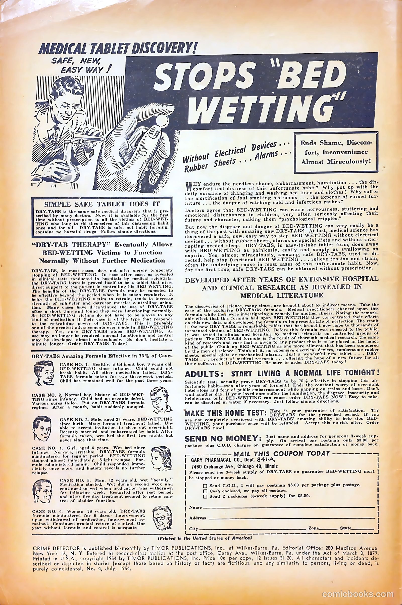 Crime Detector #4 (1954) — page 2 of 36