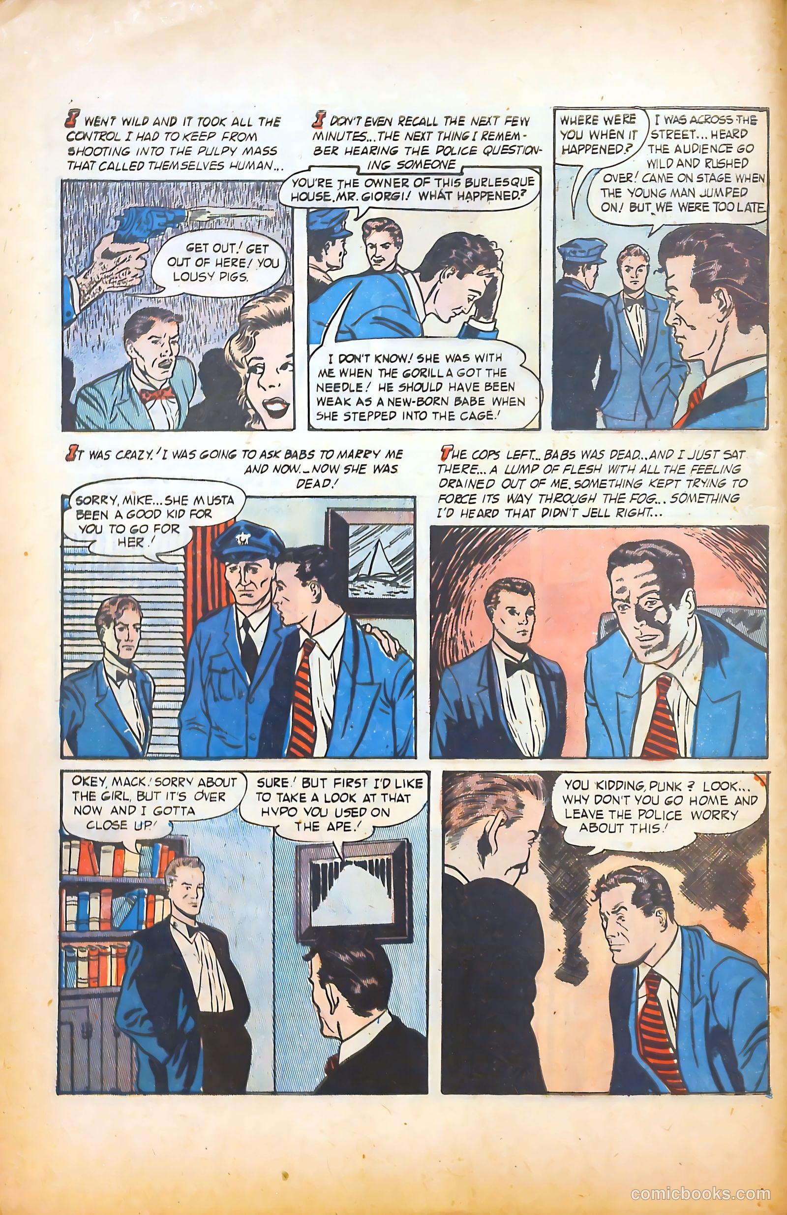 Crime Detector #4 (1954) — page 6 of 36