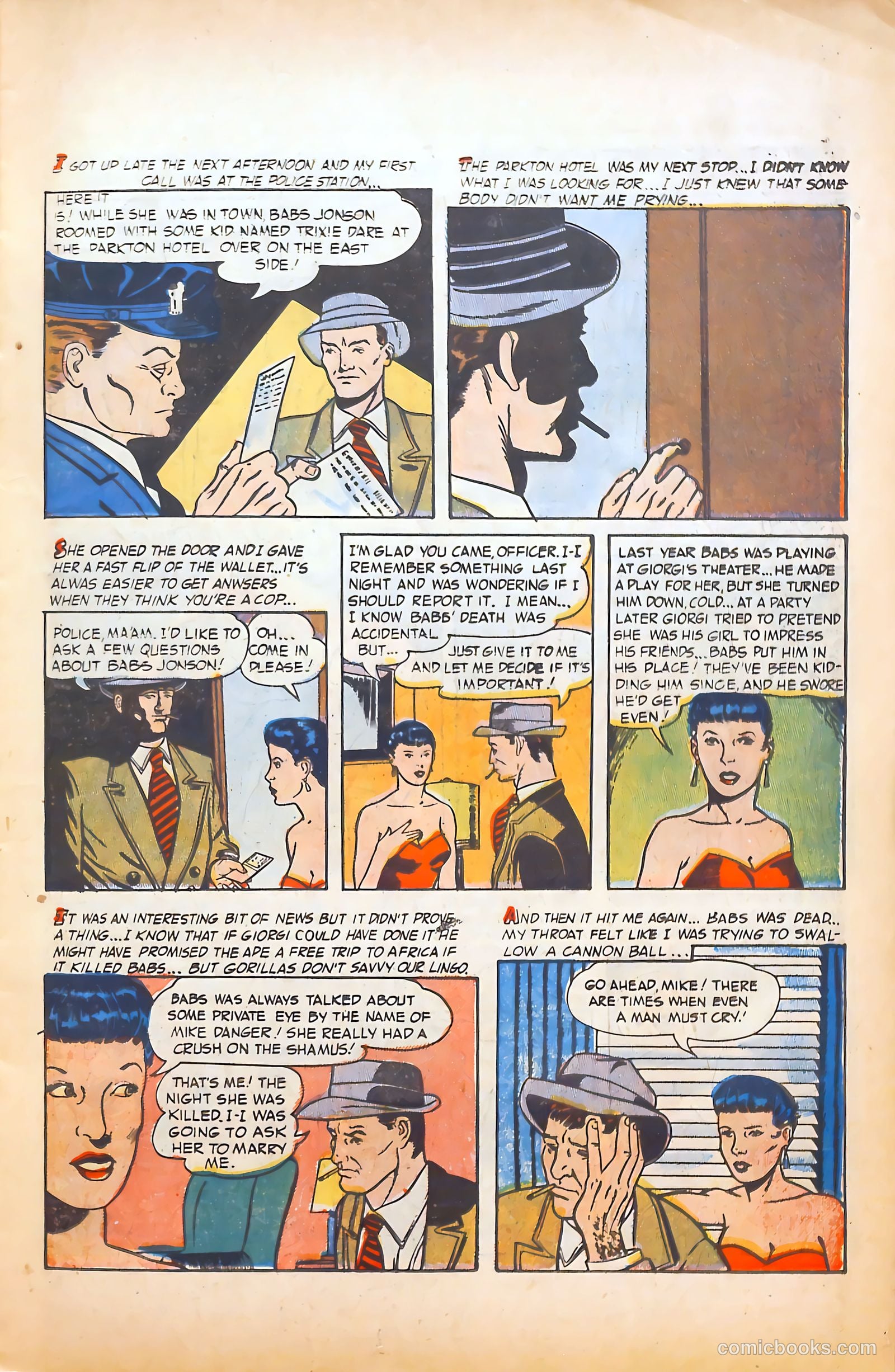 Crime Detector #4 (1954) — page 11 of 36