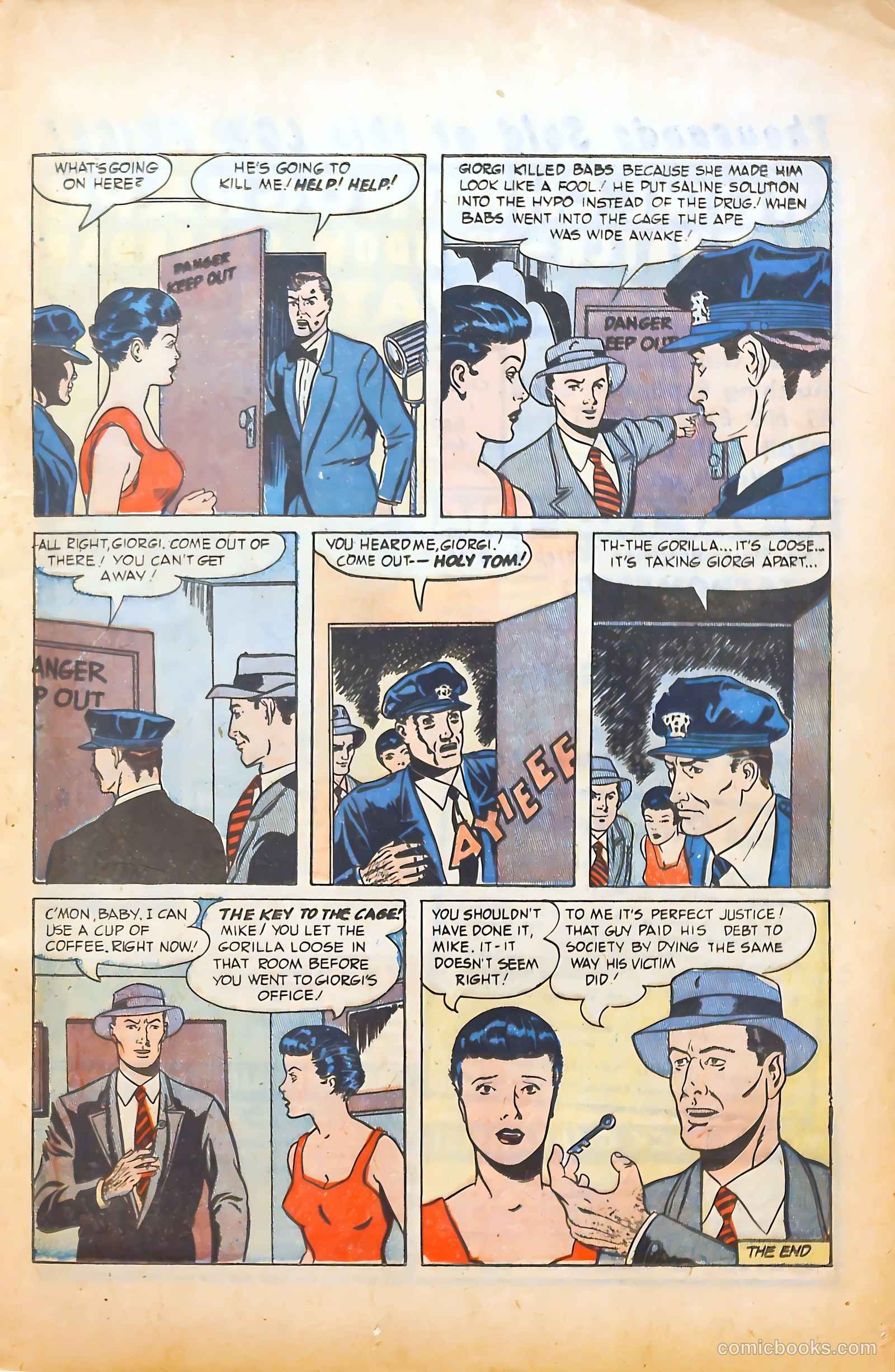 Crime Detector #4 (1954) — page 15 of 36