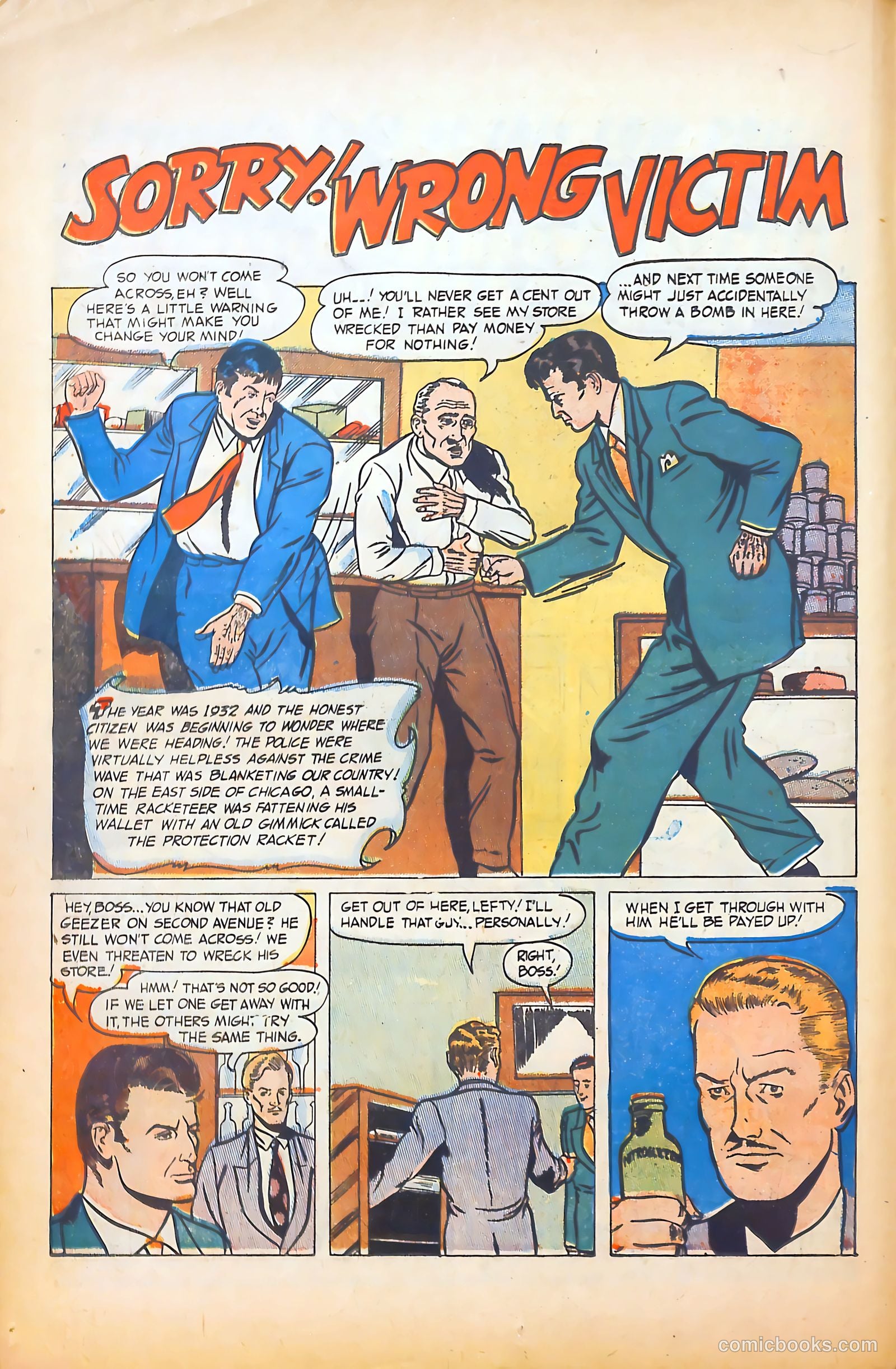Crime Detector #4 (1954) — page 18 of 36
