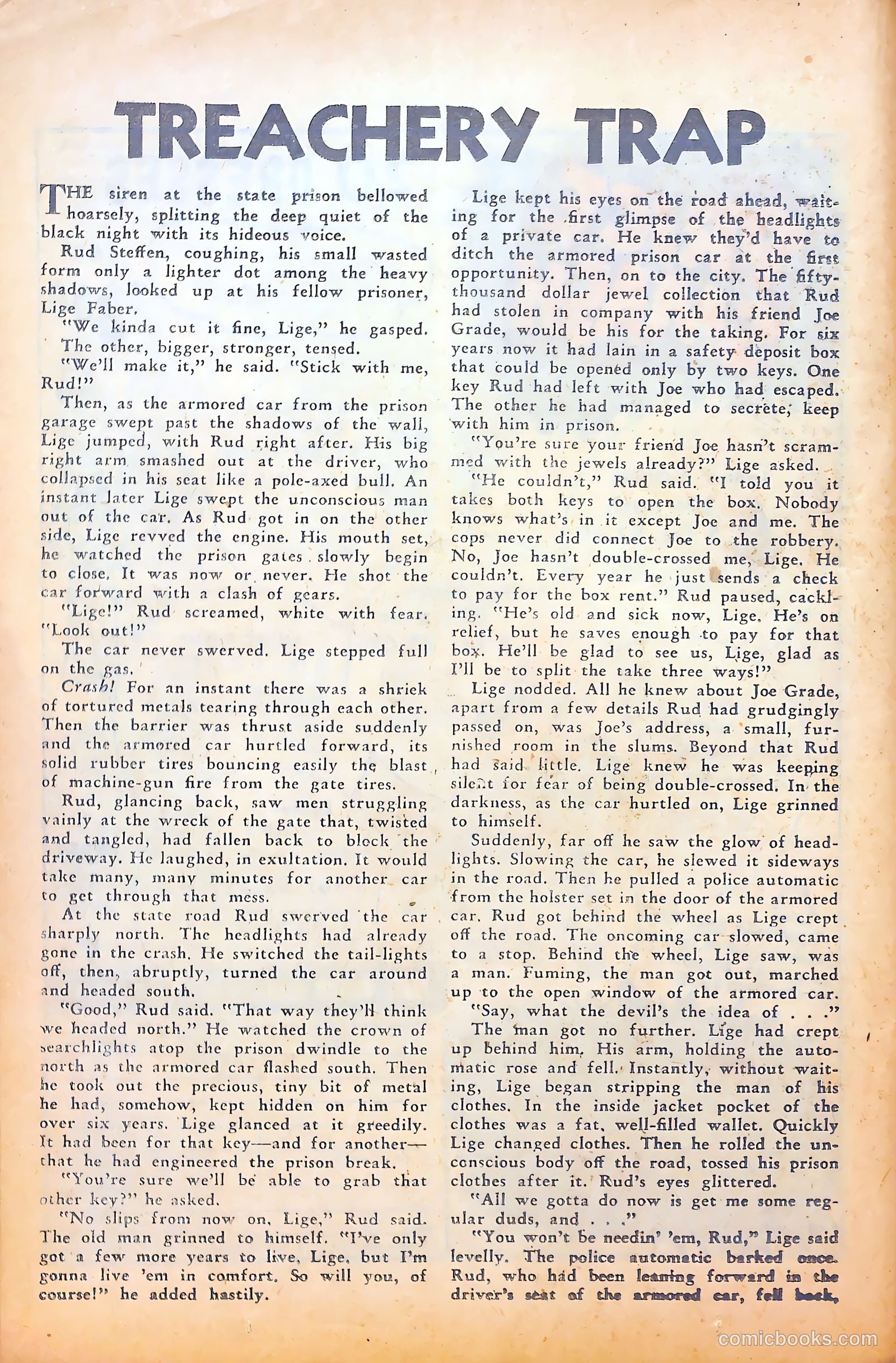 Crime Detector #4 (1954) — page 22 of 36