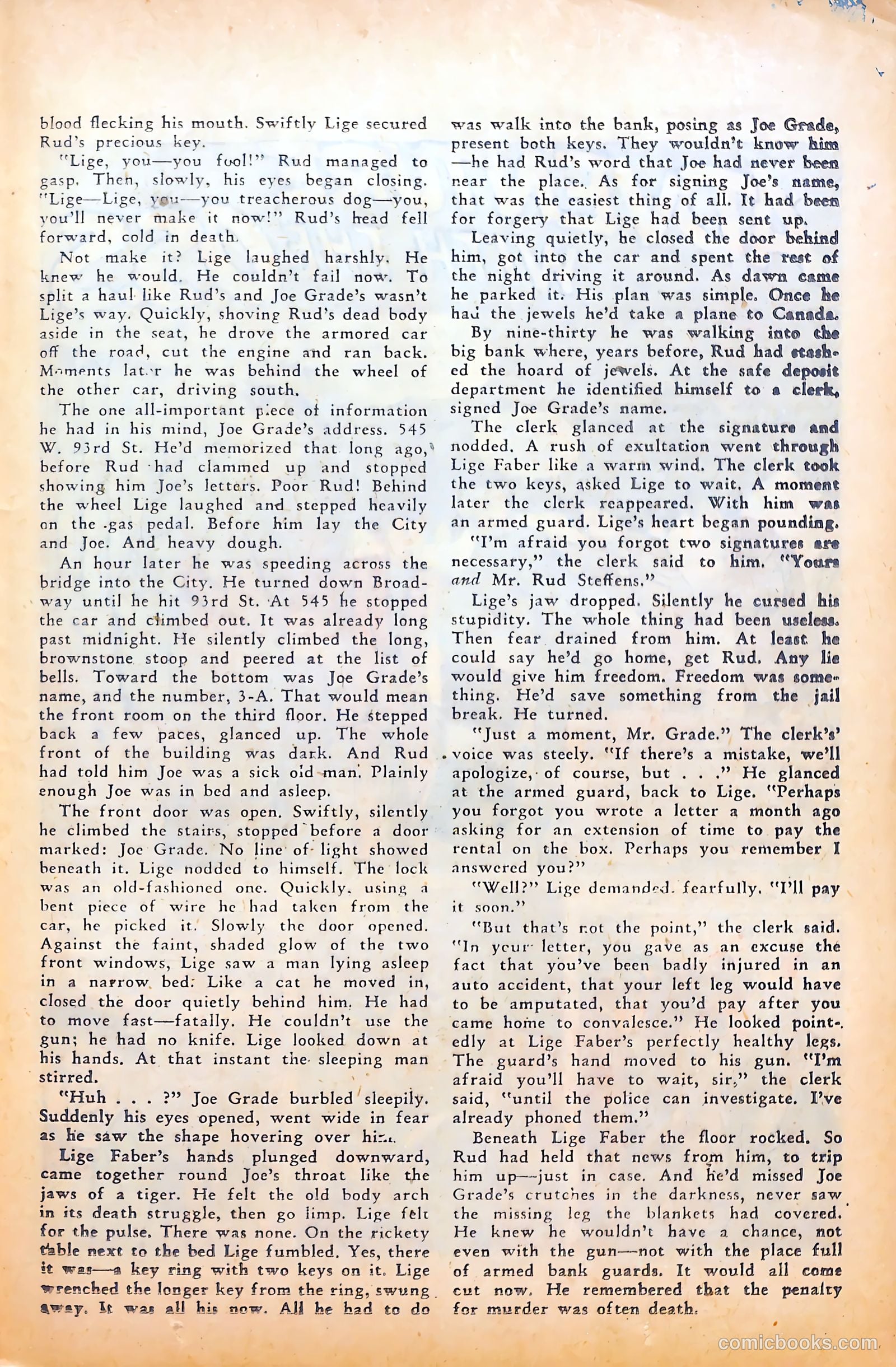 Crime Detector #4 (1954) — page 23 of 36