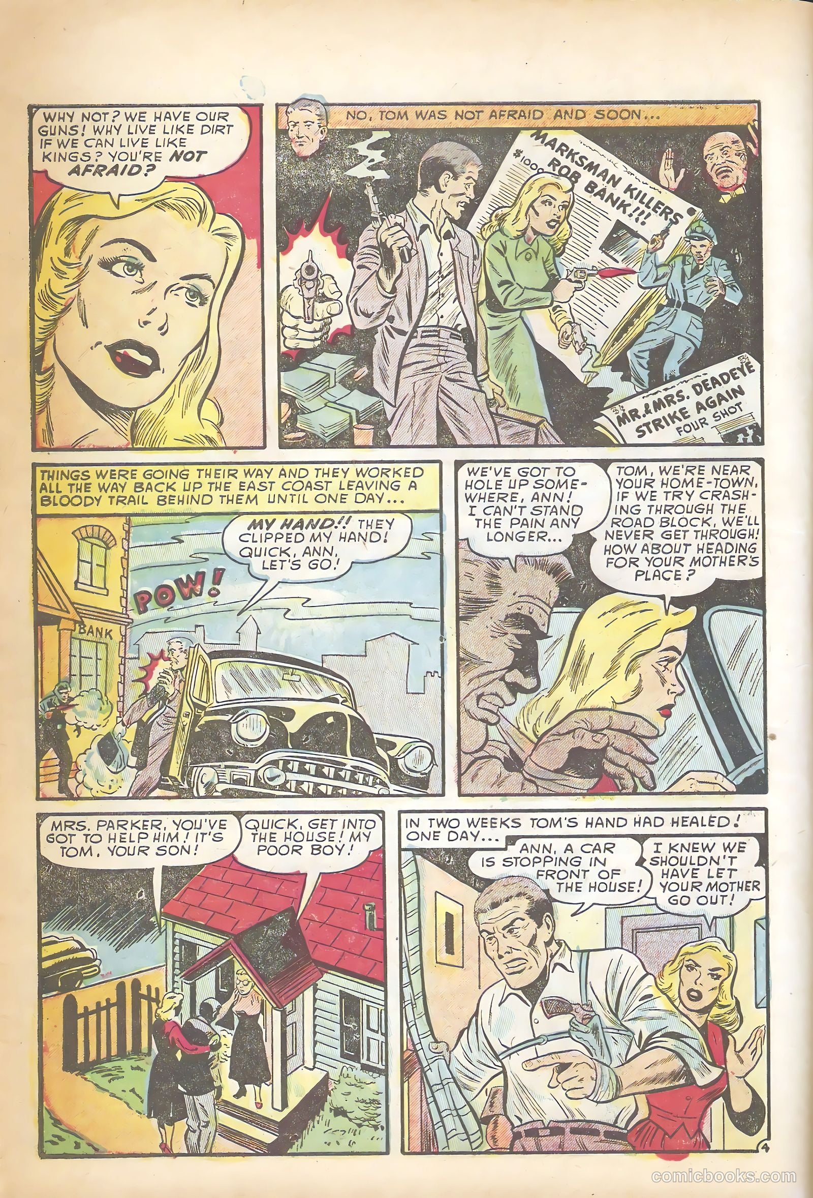 Crime Detector #5 (1954) — page 6 of 36