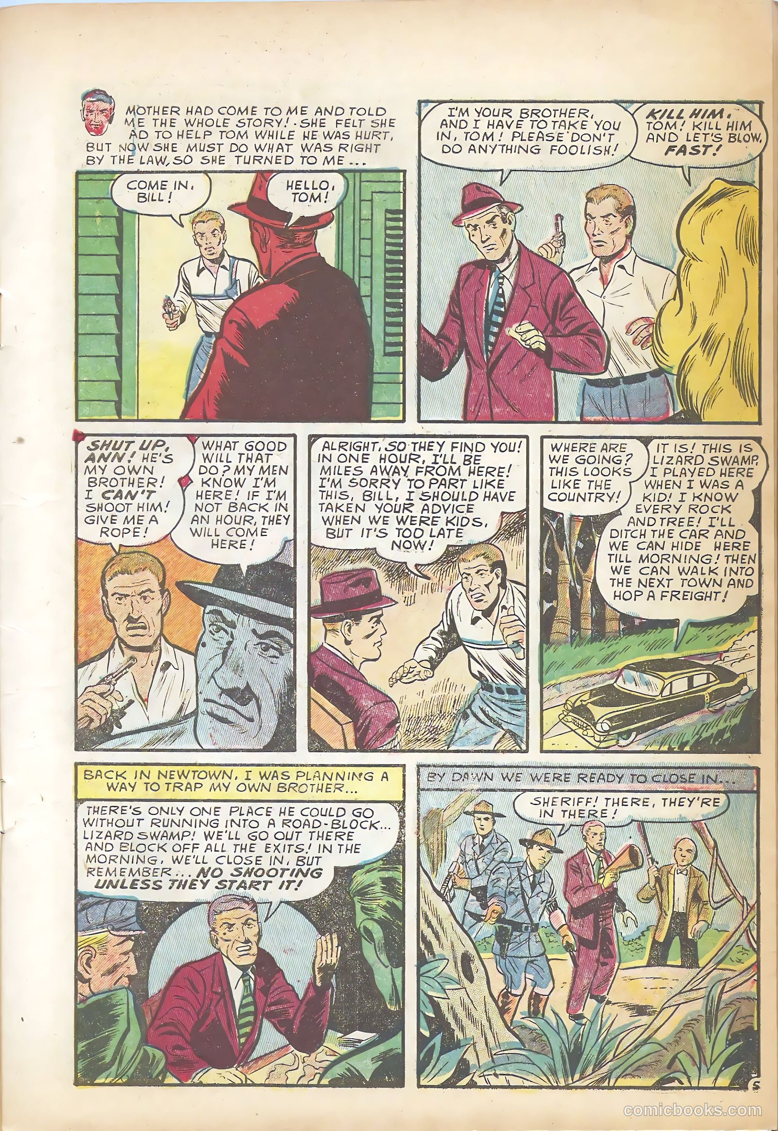 Crime Detector #5 (1954) — page 7 of 36