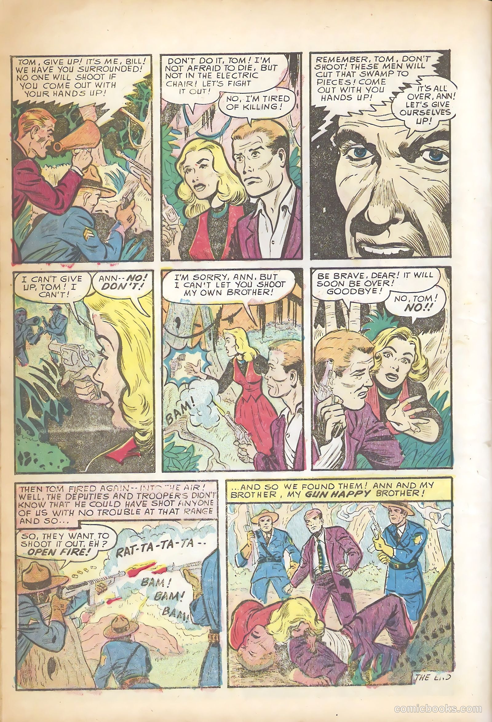 Crime Detector #5 (1954) — page 8 of 36