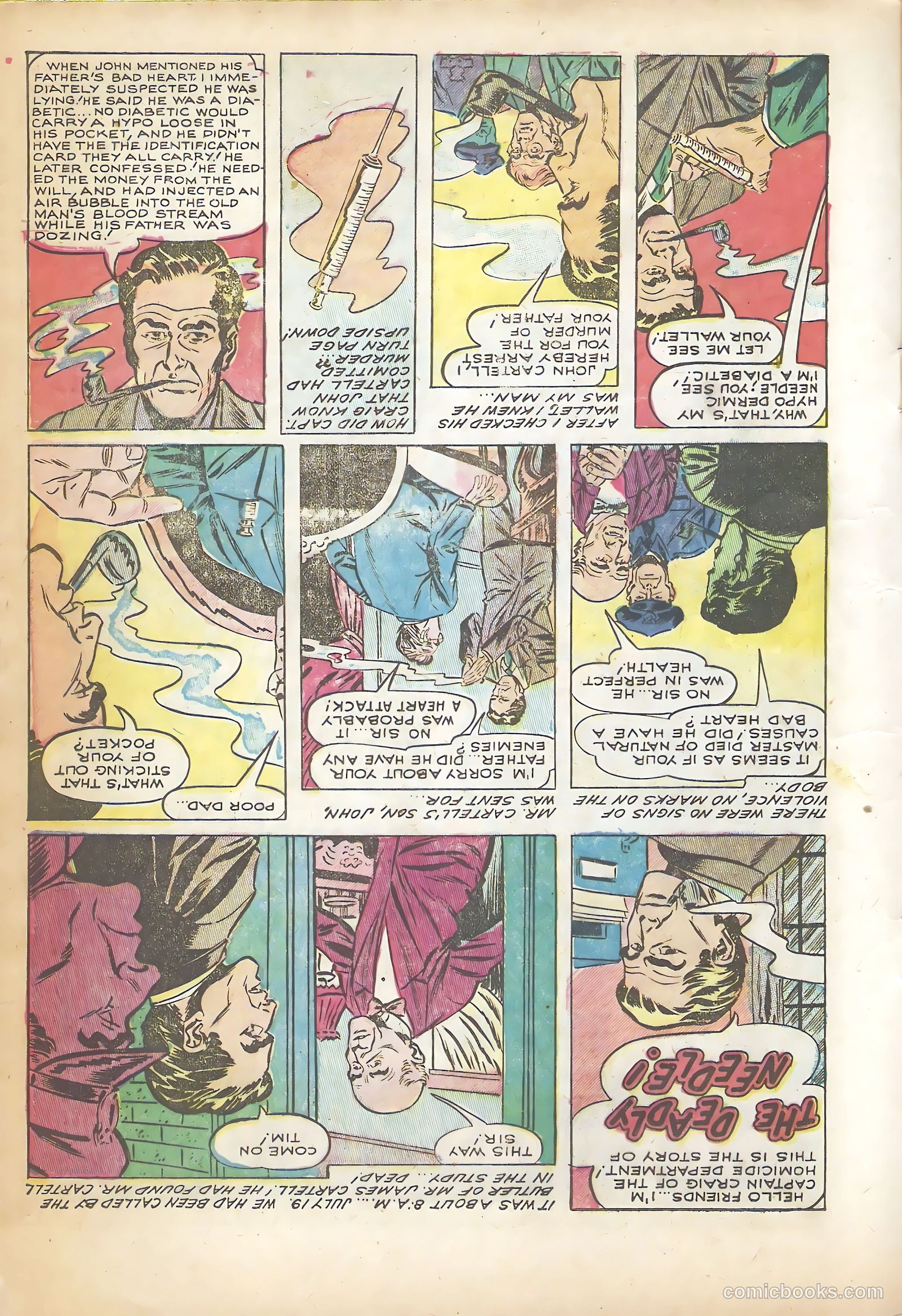Crime Detector #5 (1954) — page 9 of 36