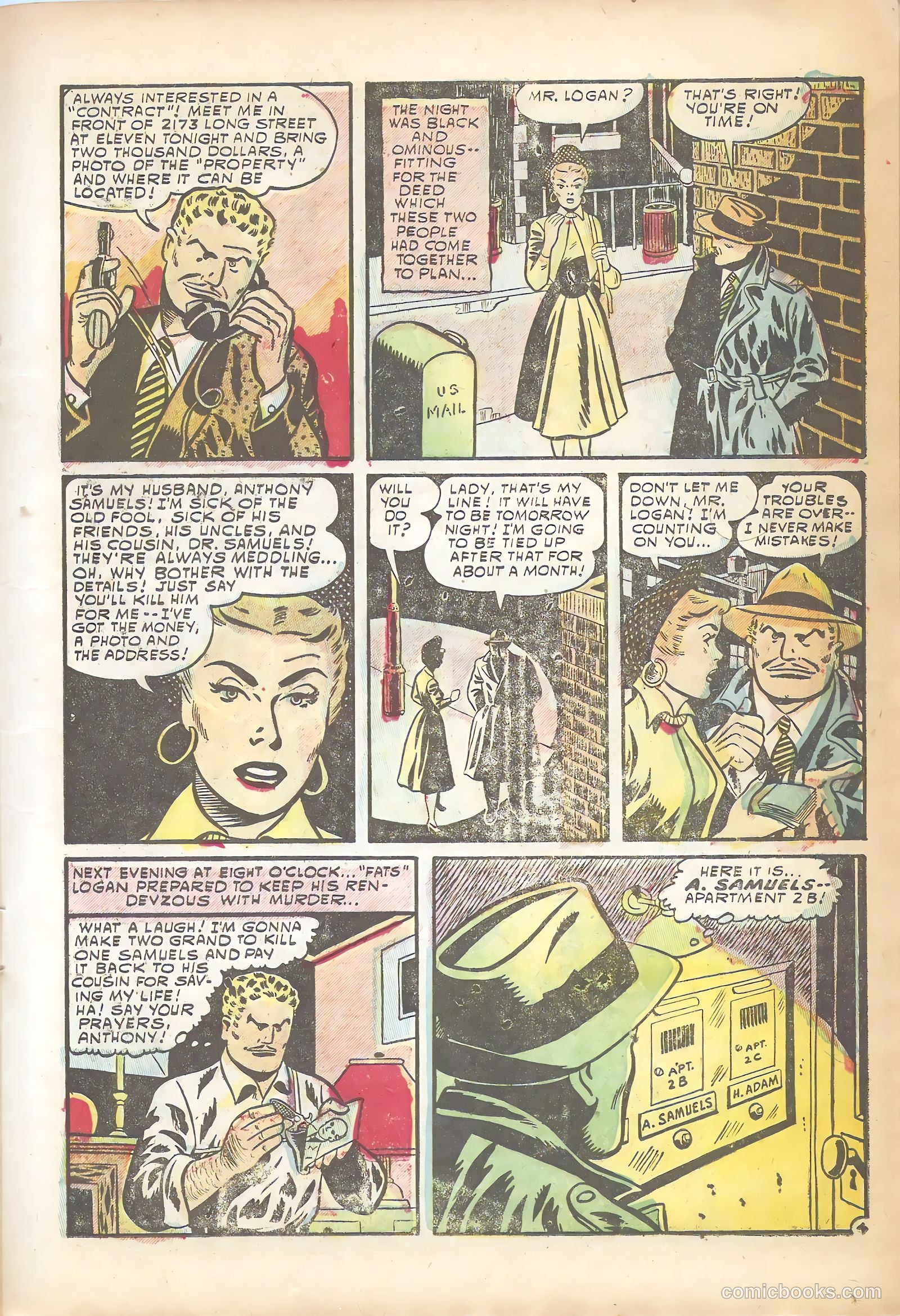 Crime Detector #5 (1954) — page 15 of 36