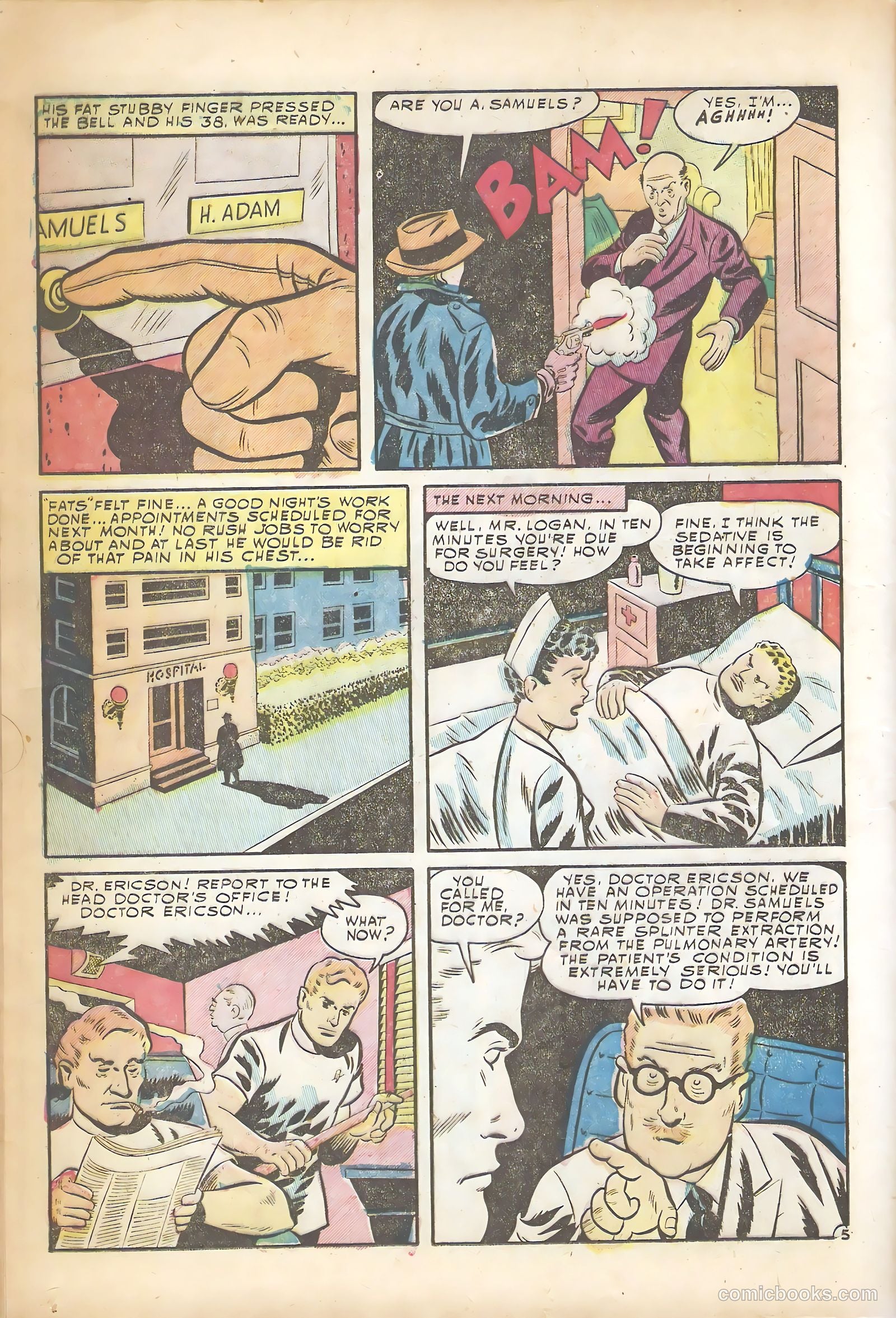Crime Detector #5 (1954) — page 16 of 36