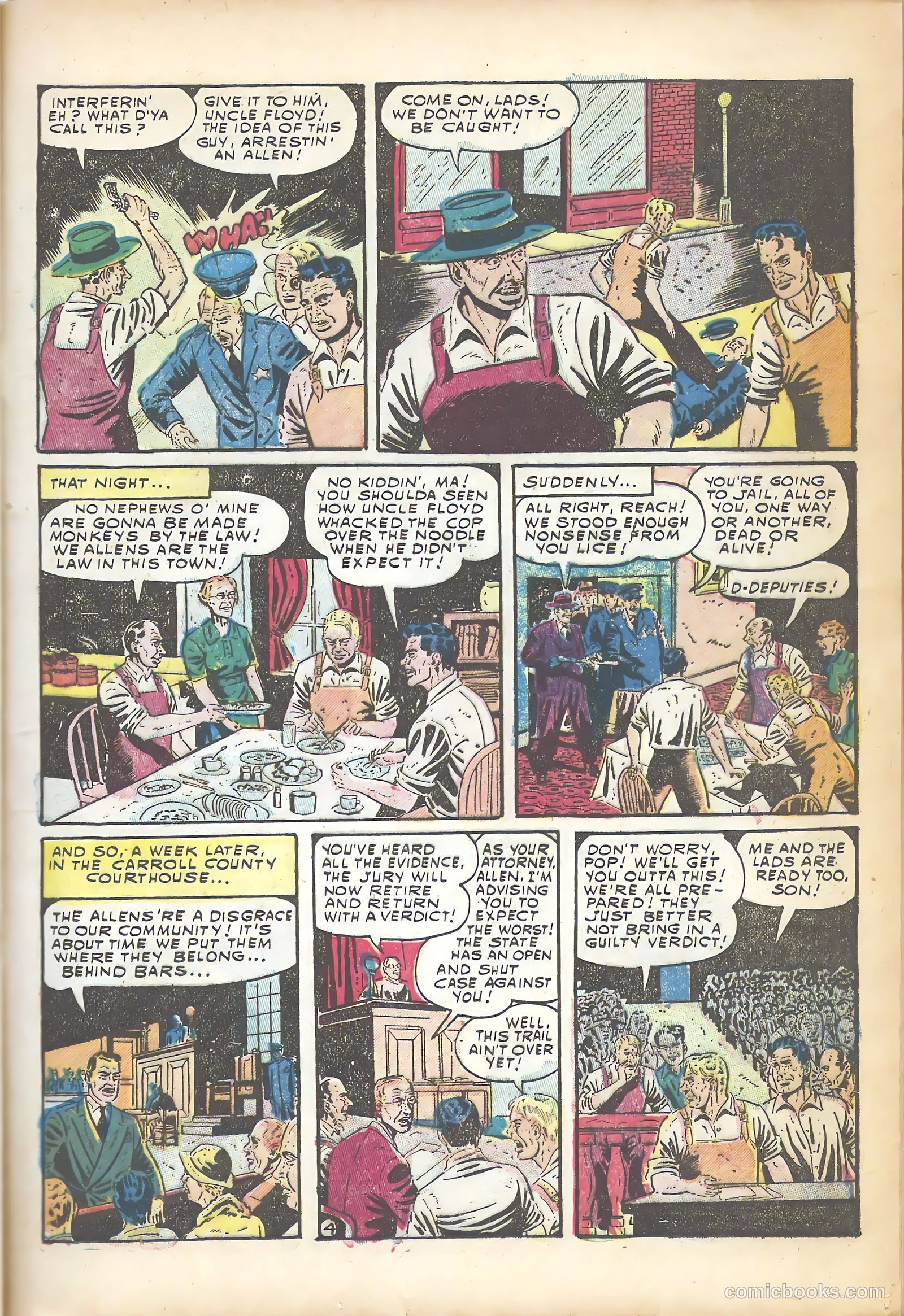Crime Detector #5 (1954) — page 21 of 36