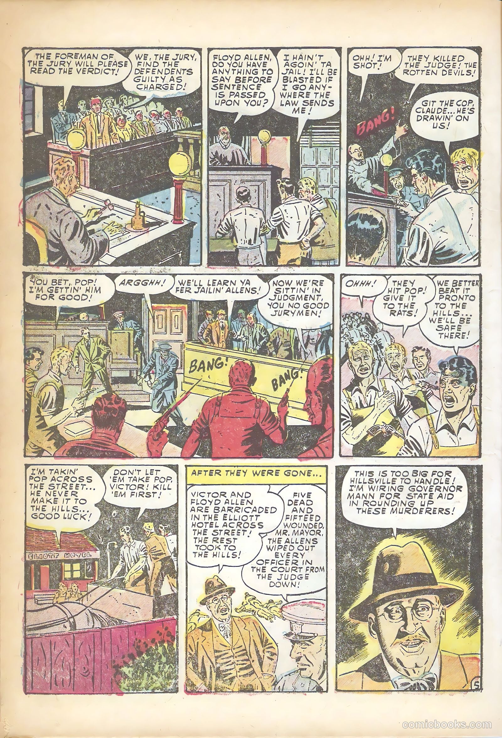 Crime Detector #5 (1954) — page 22 of 36