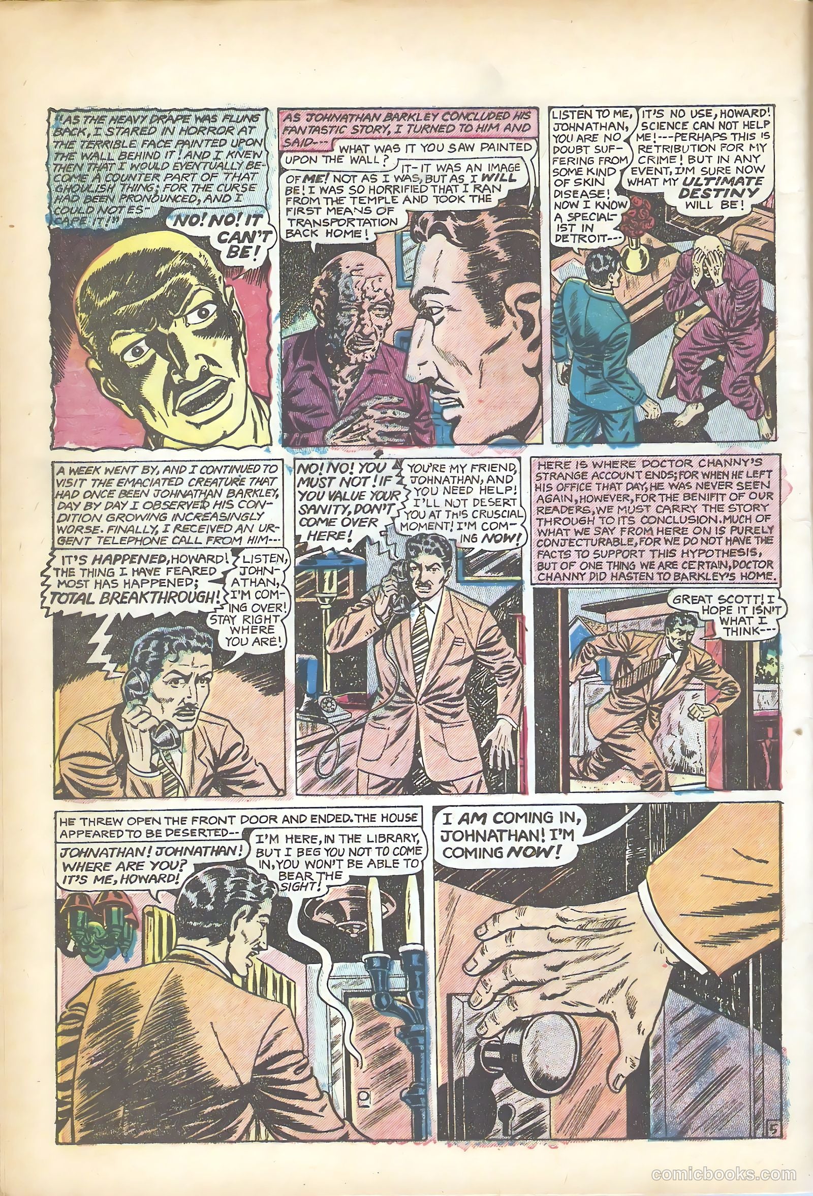Crime Detector #5 (1954) — page 32 of 36