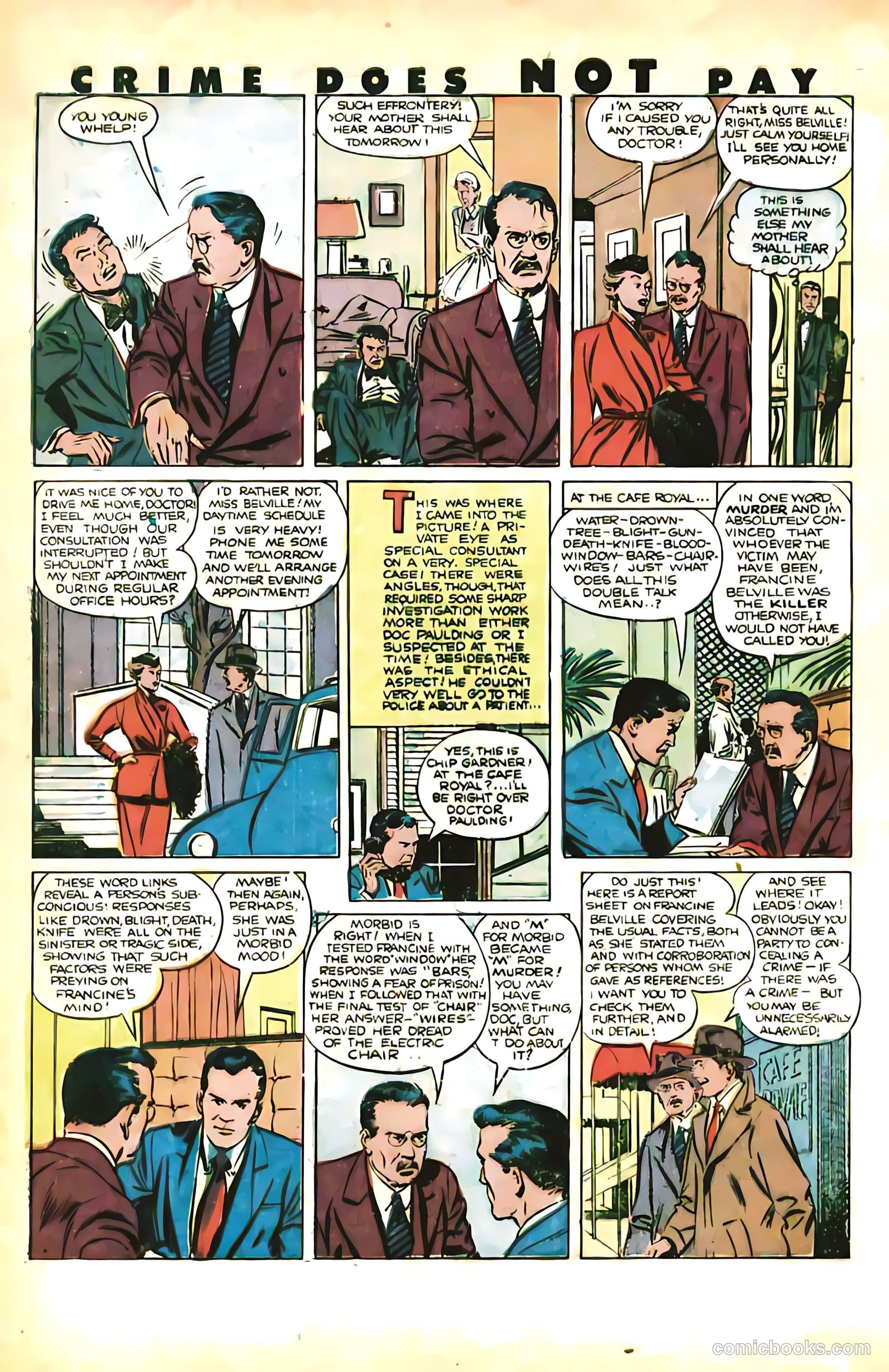 Crime Does Not Pay #100 (1951) — page 6 of 52