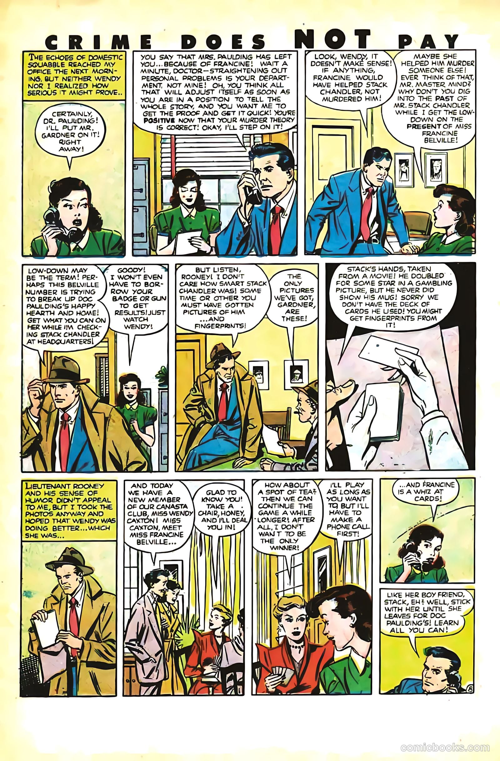 Crime Does Not Pay #100 (1951) — page 10 of 52